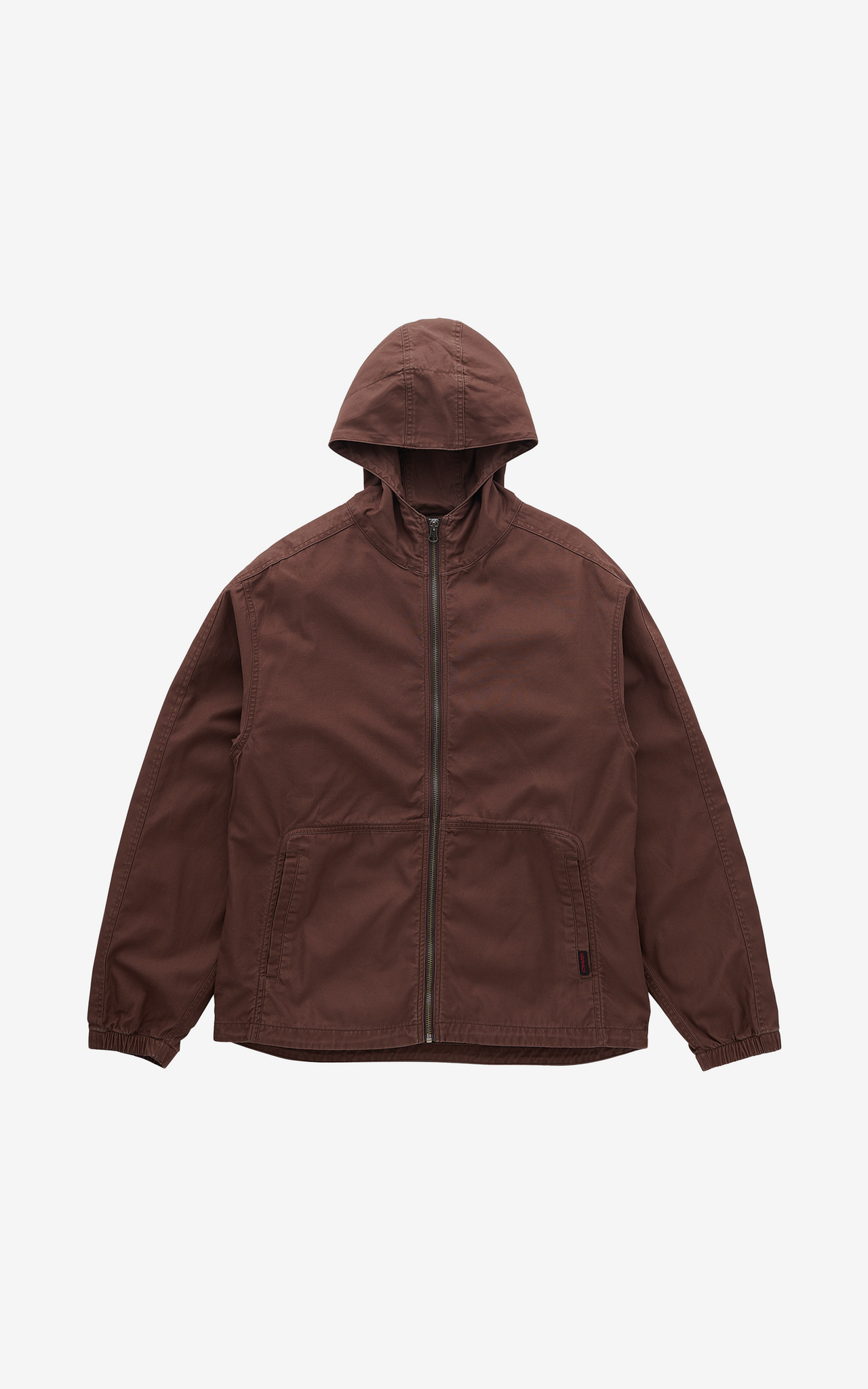 BEACH HOODIE JACKET TOBACCO
