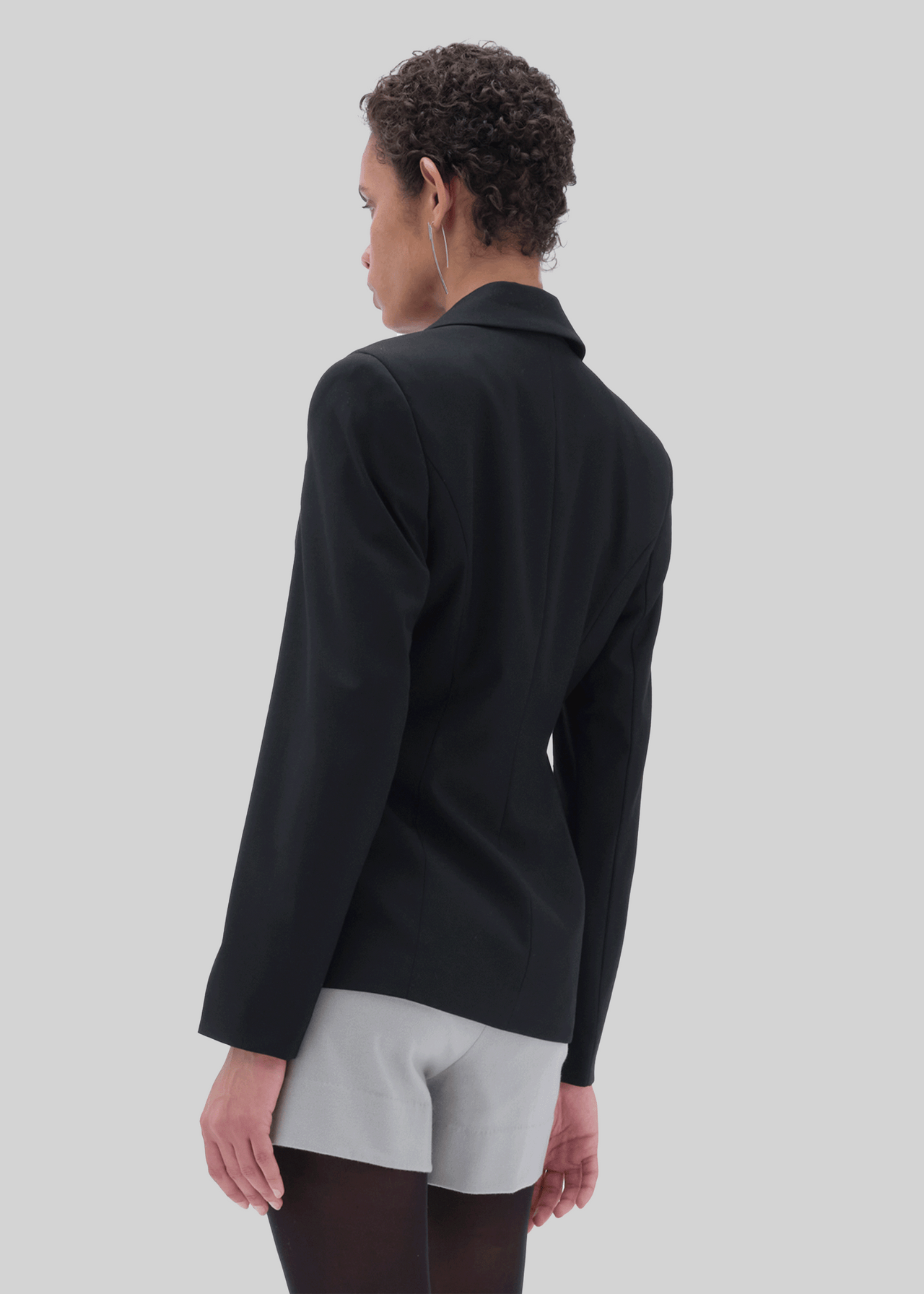 FITTED BLAZER BLACK