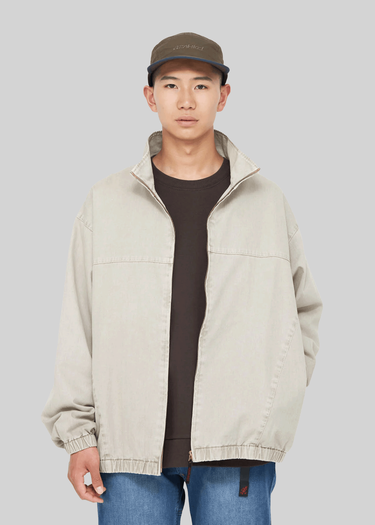 TWILL-AROUND JACKET DUNE PIGMENT COTTON