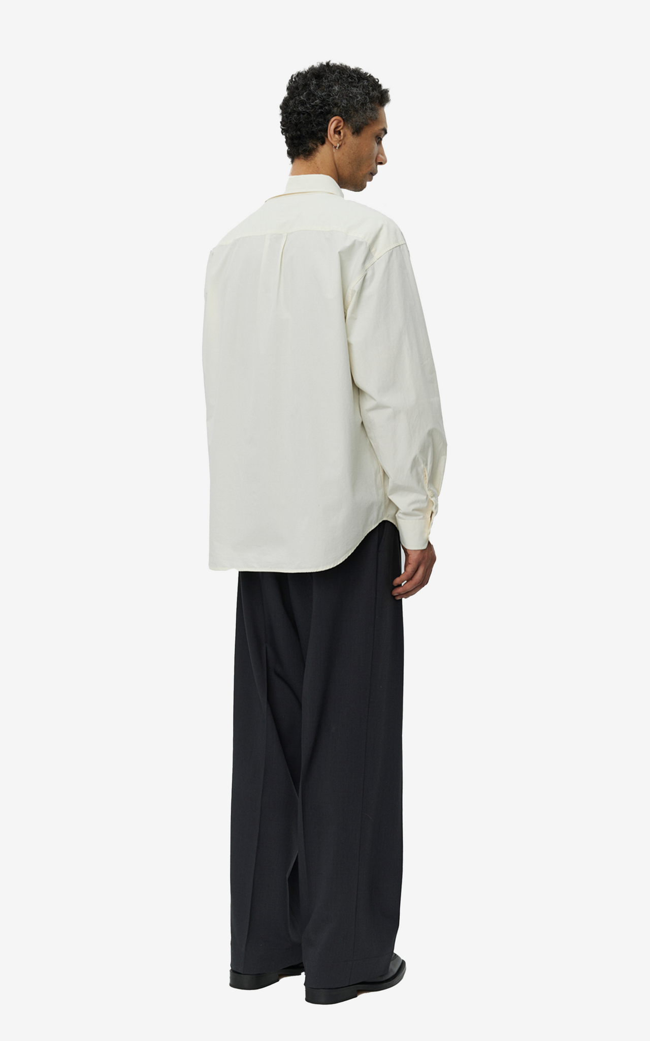 GENEROUS SHIRT WARM WHITE POPLIN