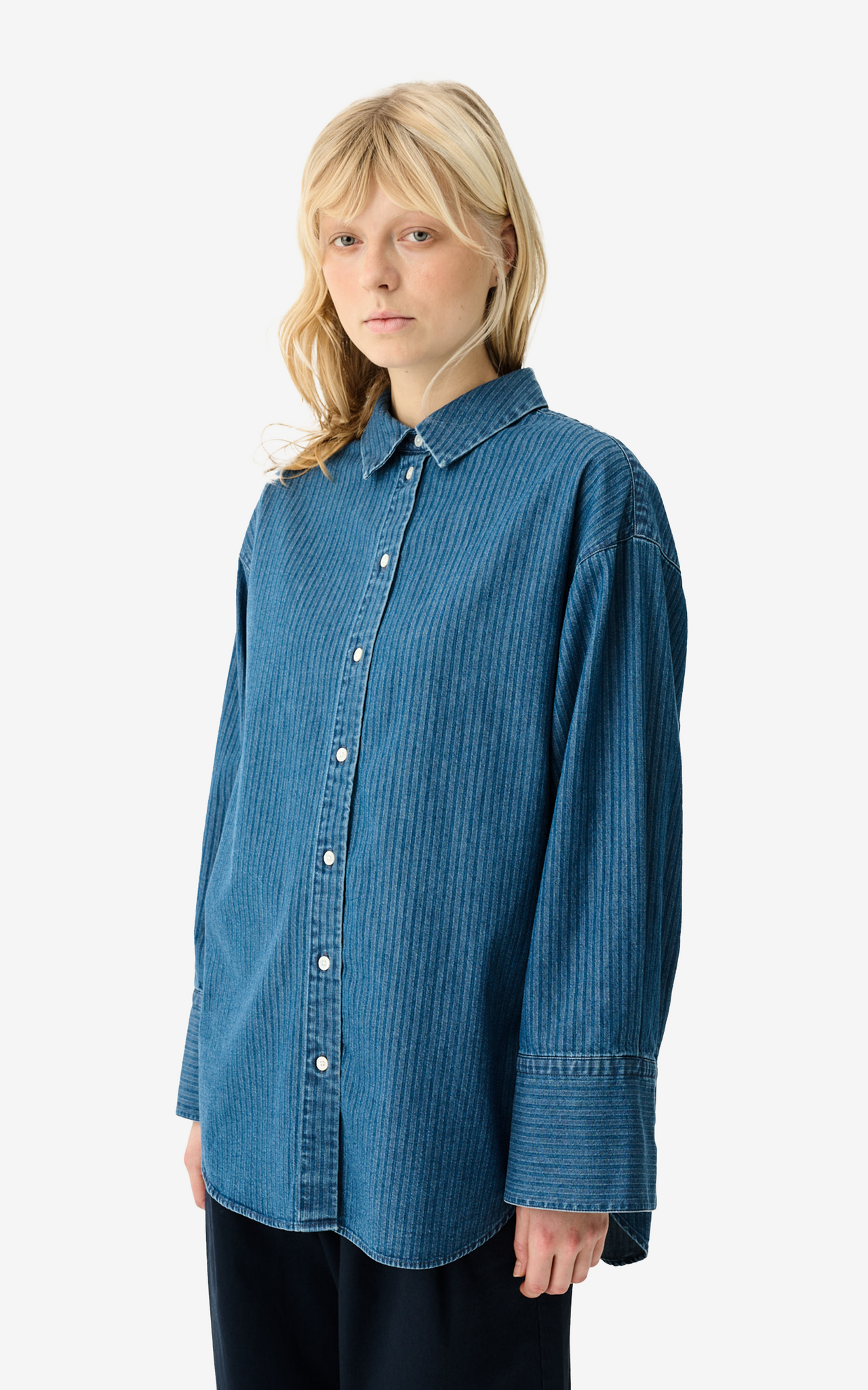 SUMIKO STRIPED DENIM