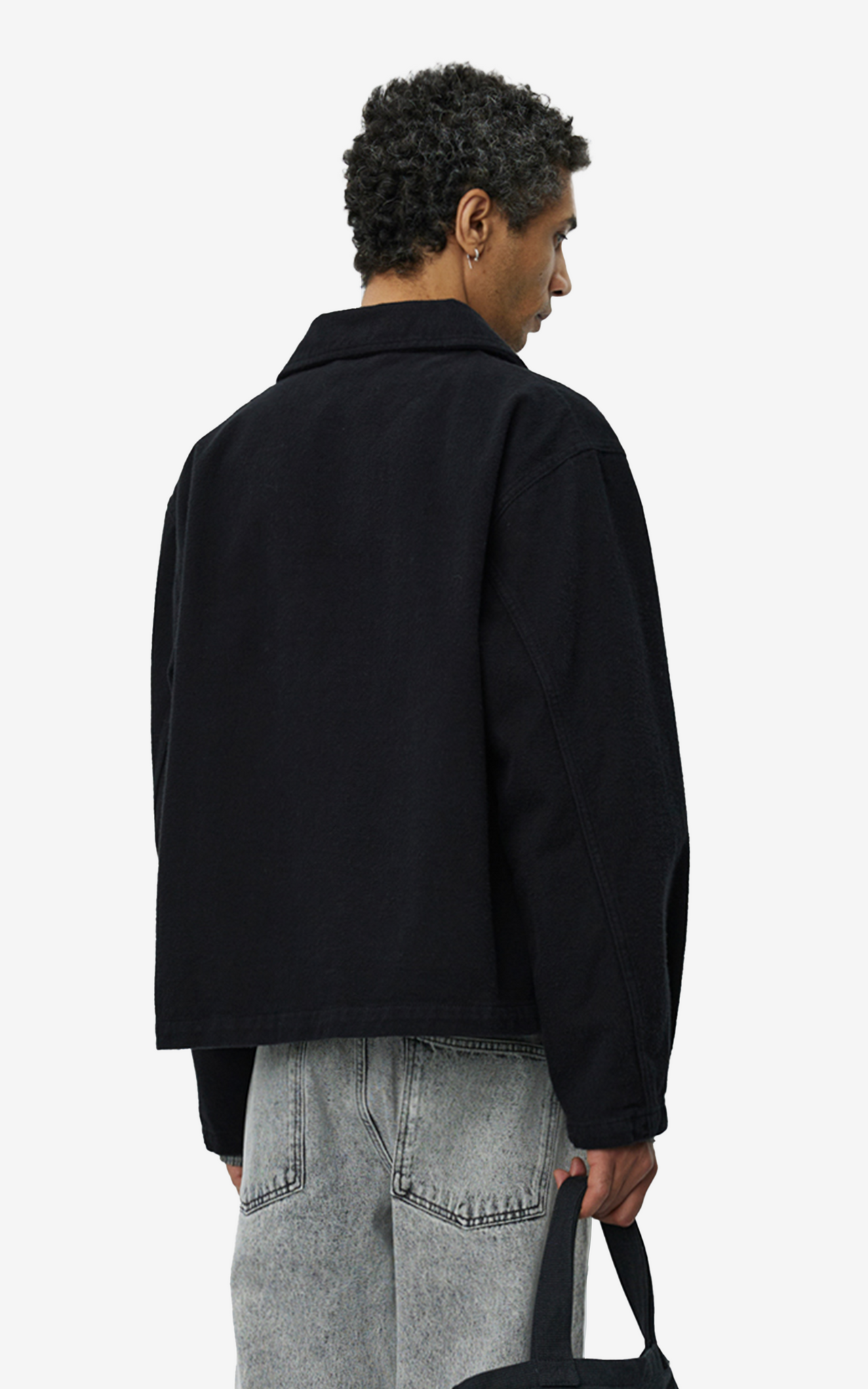 PAINTERS JACKET BRUSHED BLACK