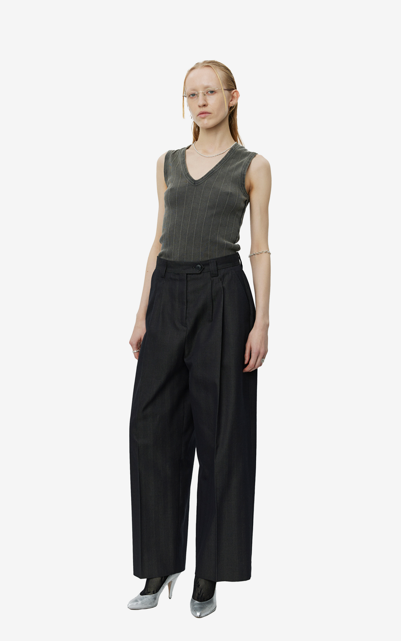 FAVORITE TROUSERS BLACK SOLARO