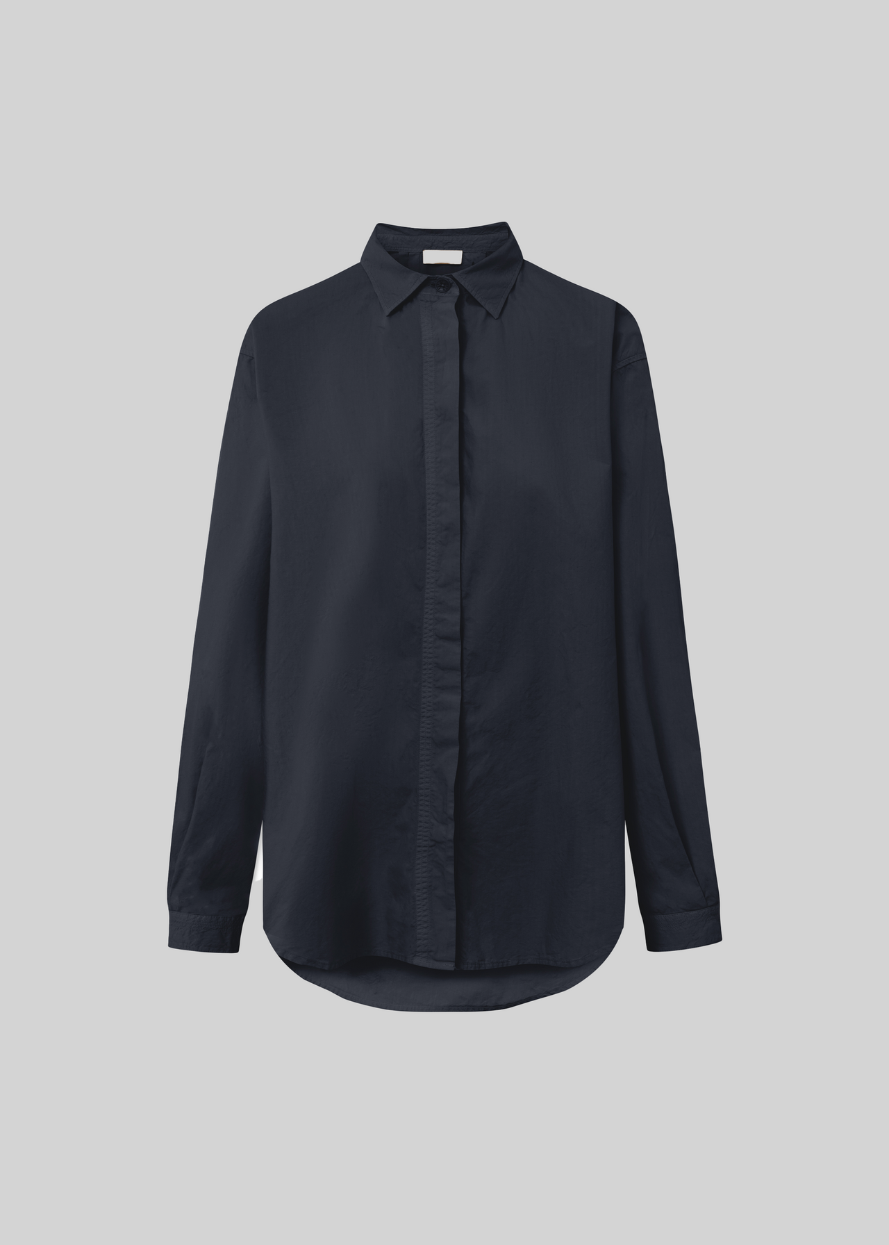 SHELBY GARMENT POPLIN NAVY