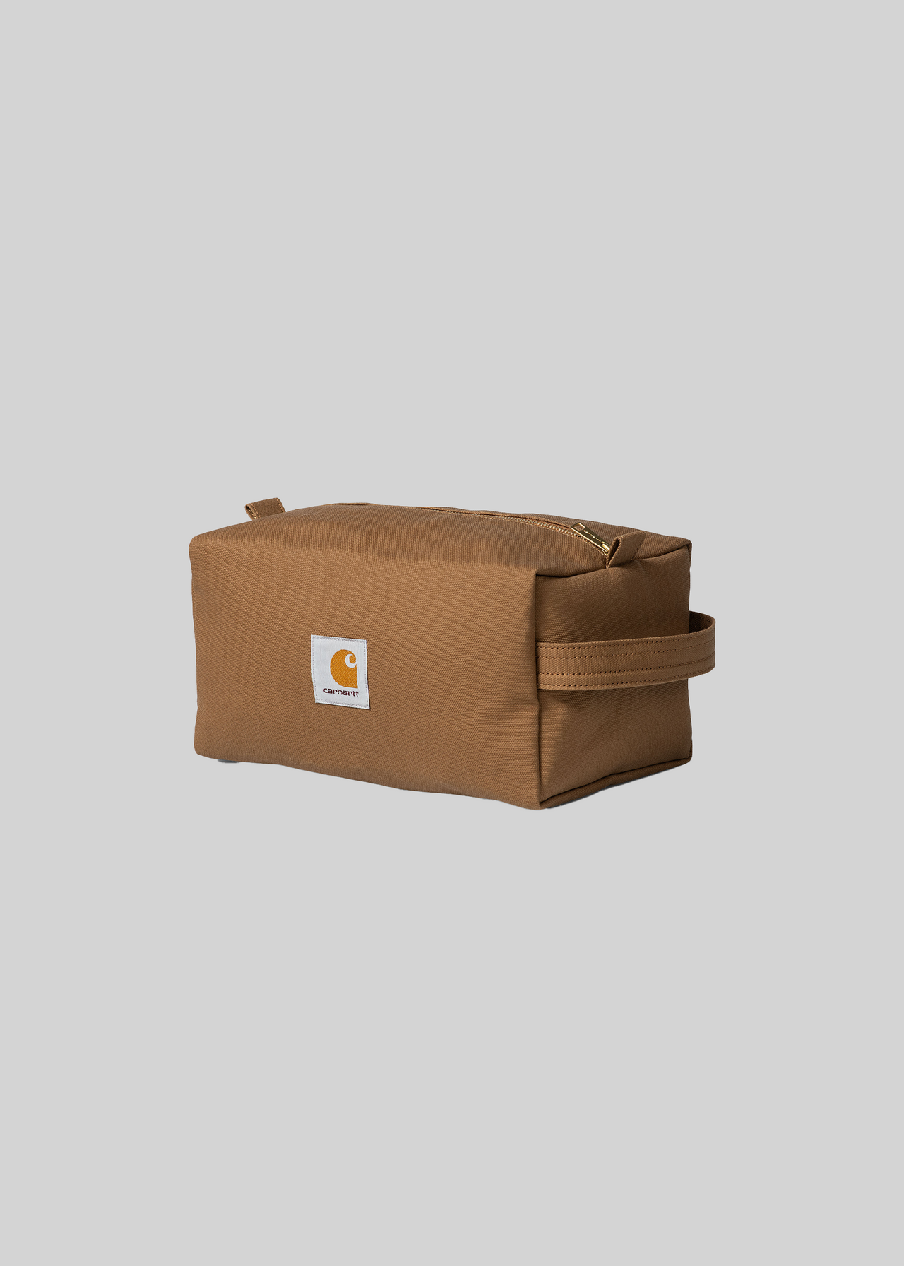 CANVAS WASHBAG BROWN