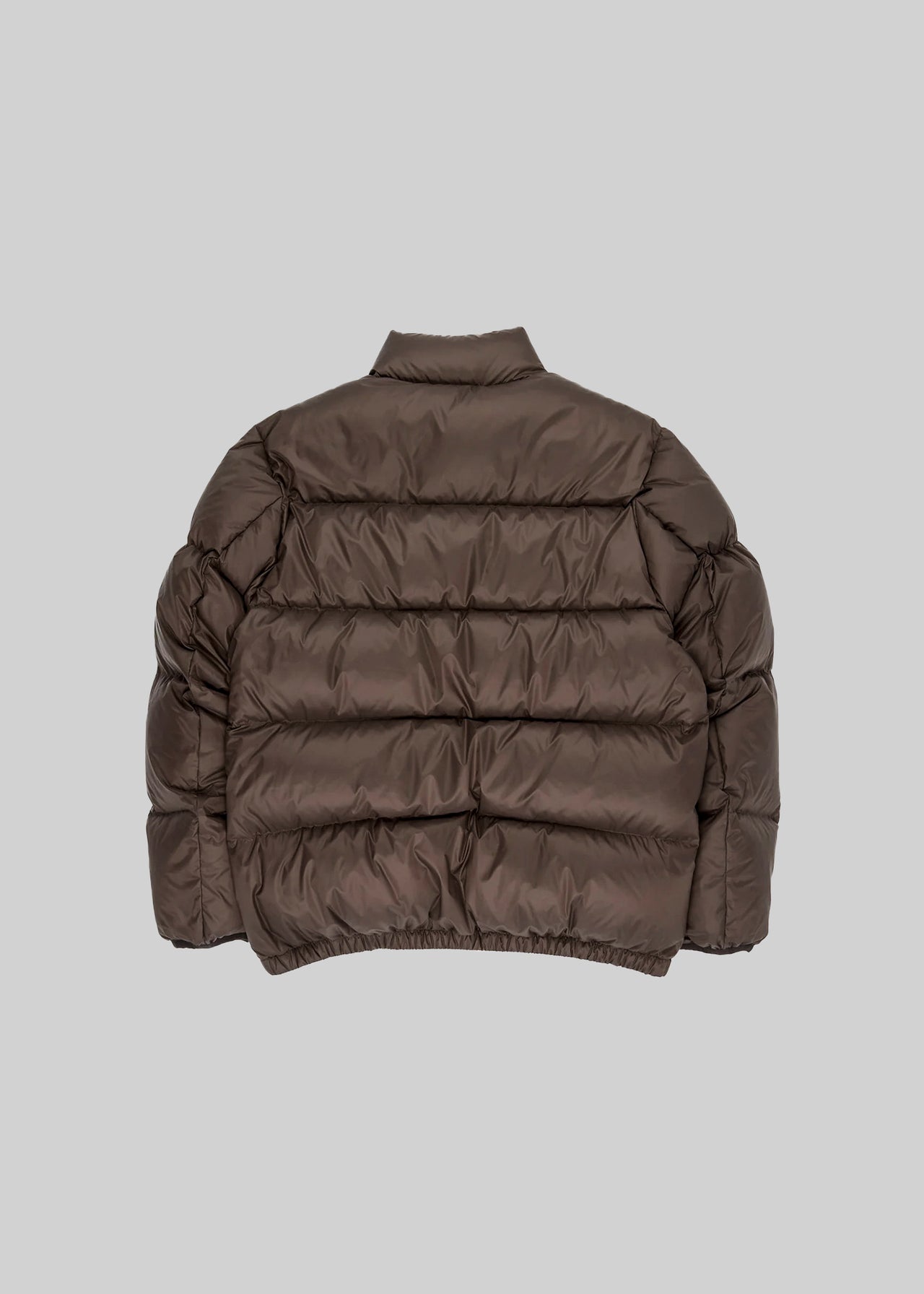 DOWN PUFFER JACKET BROWN