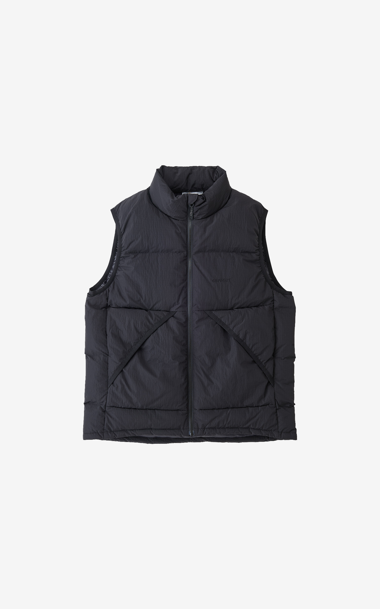 DOWN PUFFER VEST BLACK