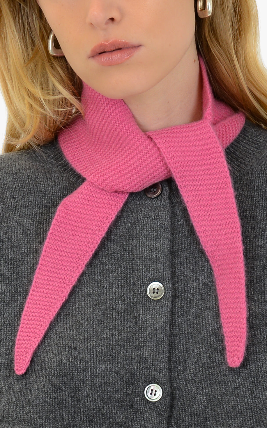 100% CASHMERE MINI SCARF