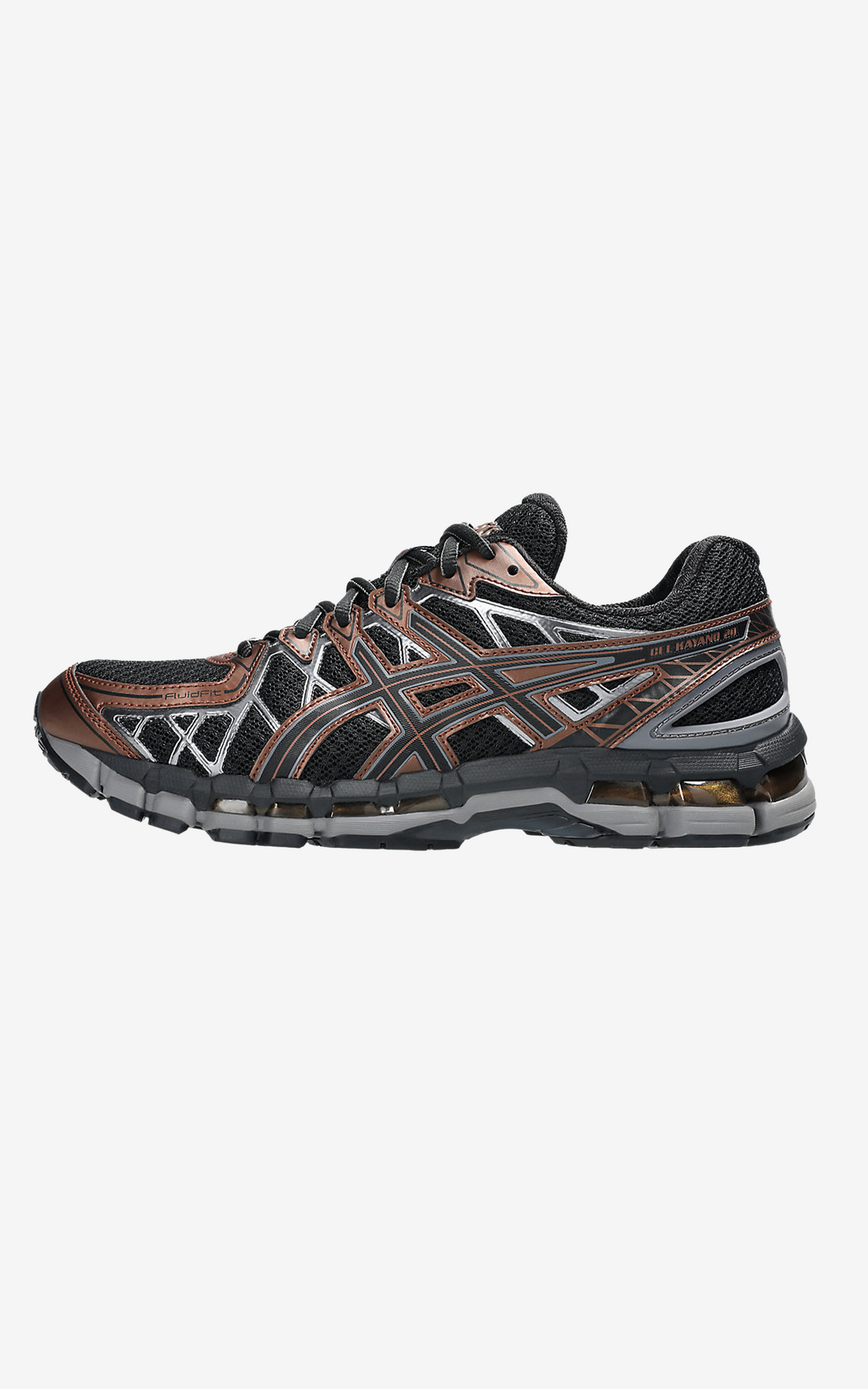 GEL-KAYANO 20 BLACK/REDDISH BROWN