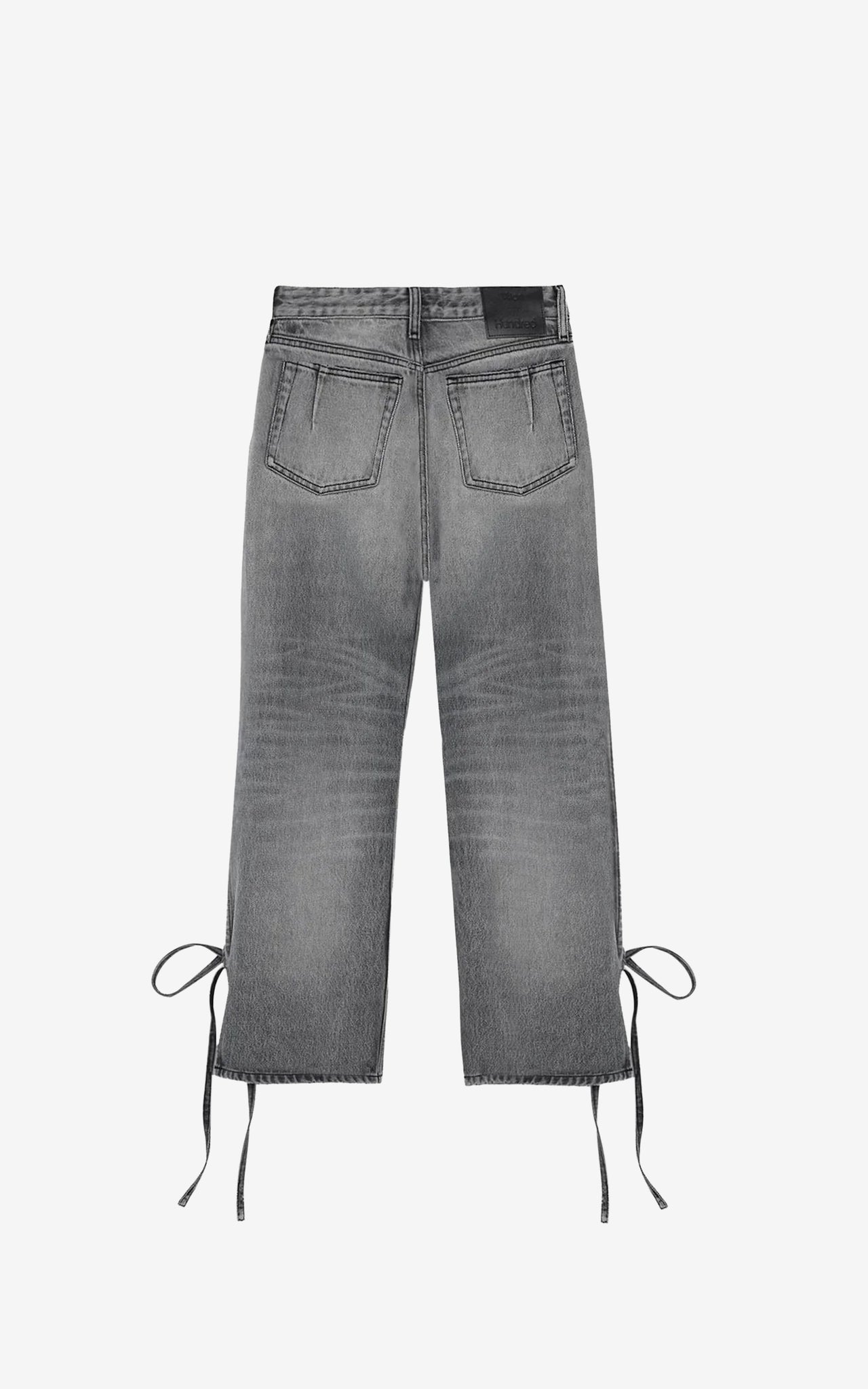 BAGGY STRING JEANS SIM GREY