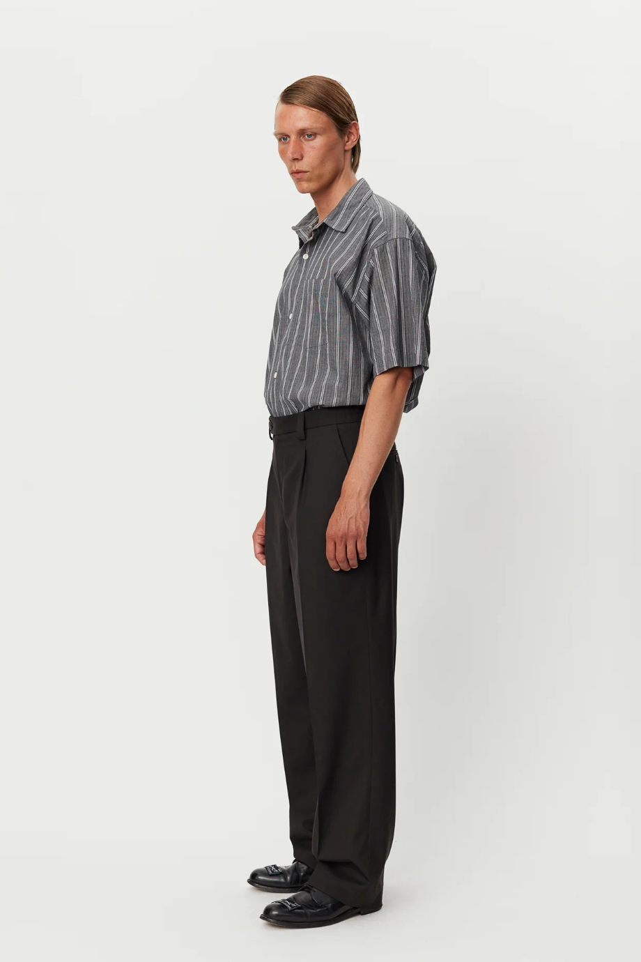 SERVICE TROUSERS BROWN