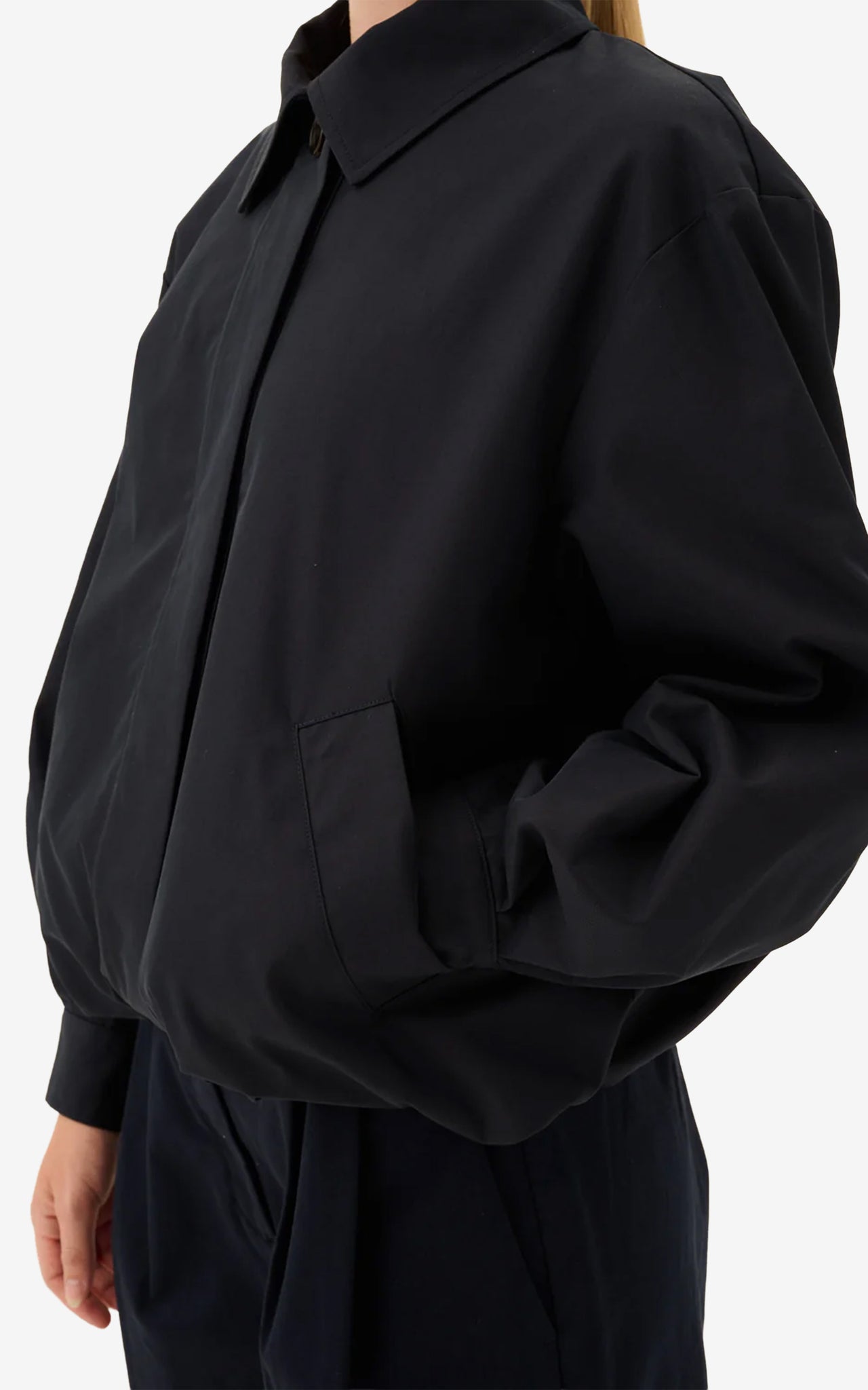 CARALYNA TRENCH NAVY