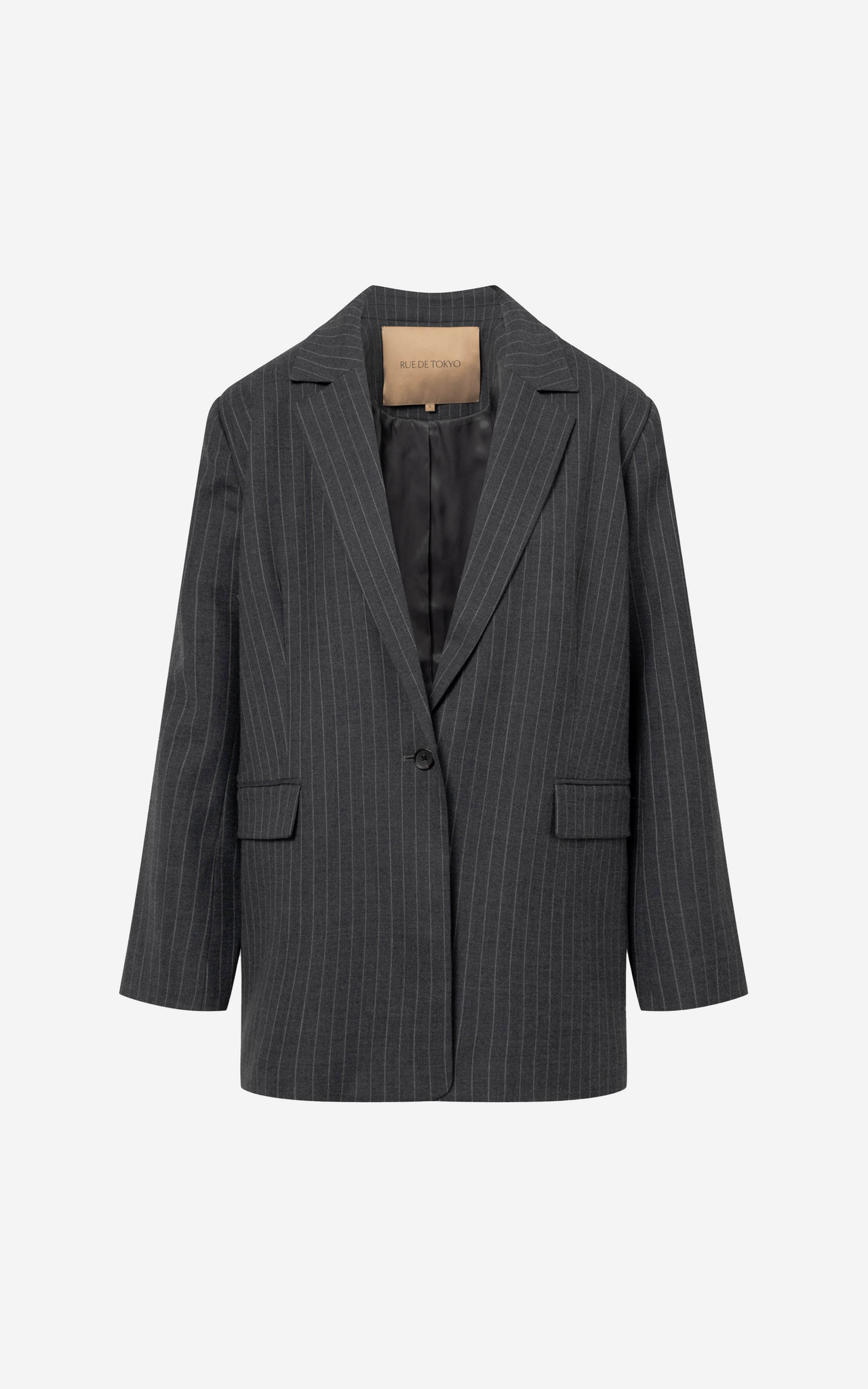 CICA WOOL PINSTRIPE GREY