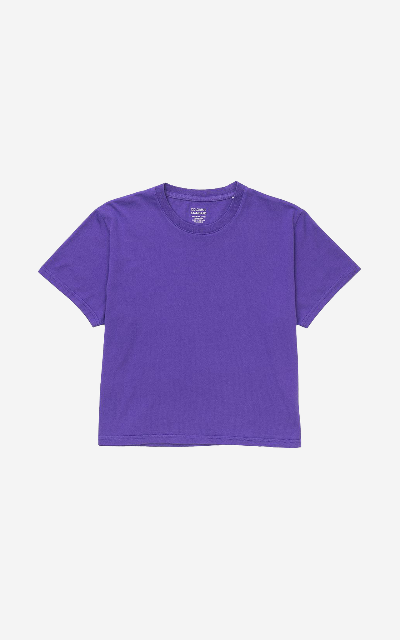ORGANIC BOXY CROP TEE
