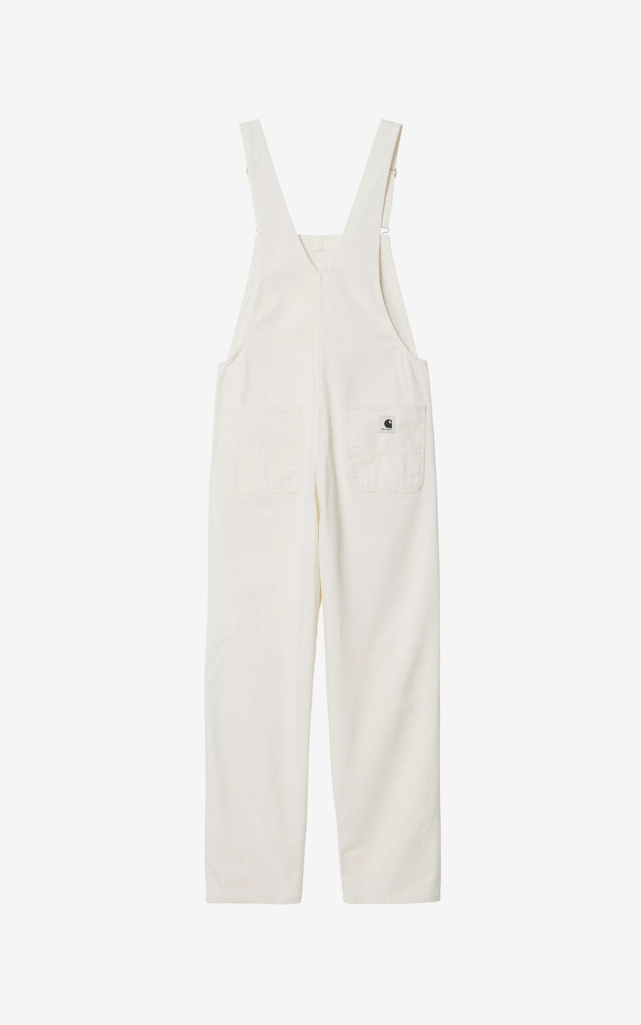 W' BIB OVERALL STRAIGHT WAX RINSED