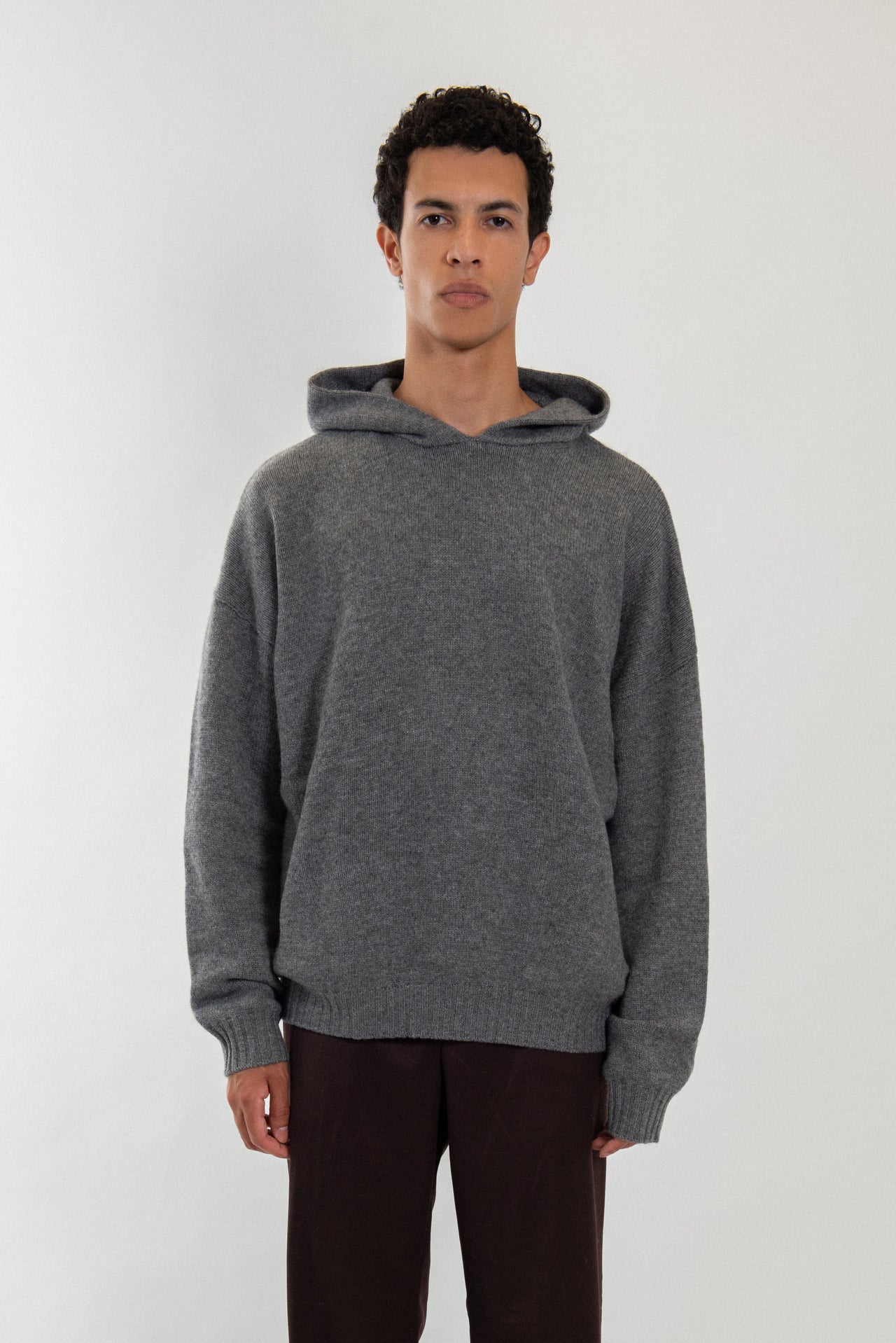 Wool and Cashmere blend hoodie