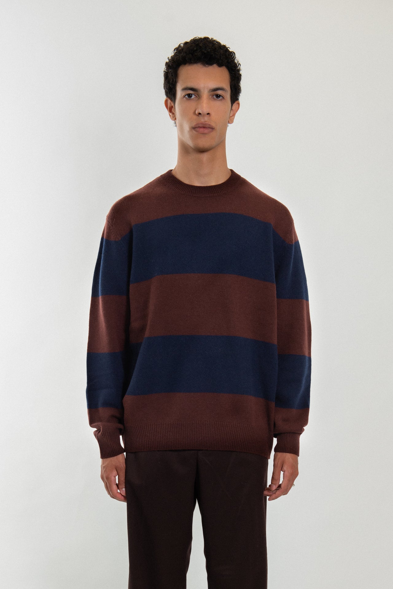 Wool and Cashmere blend striped sweater