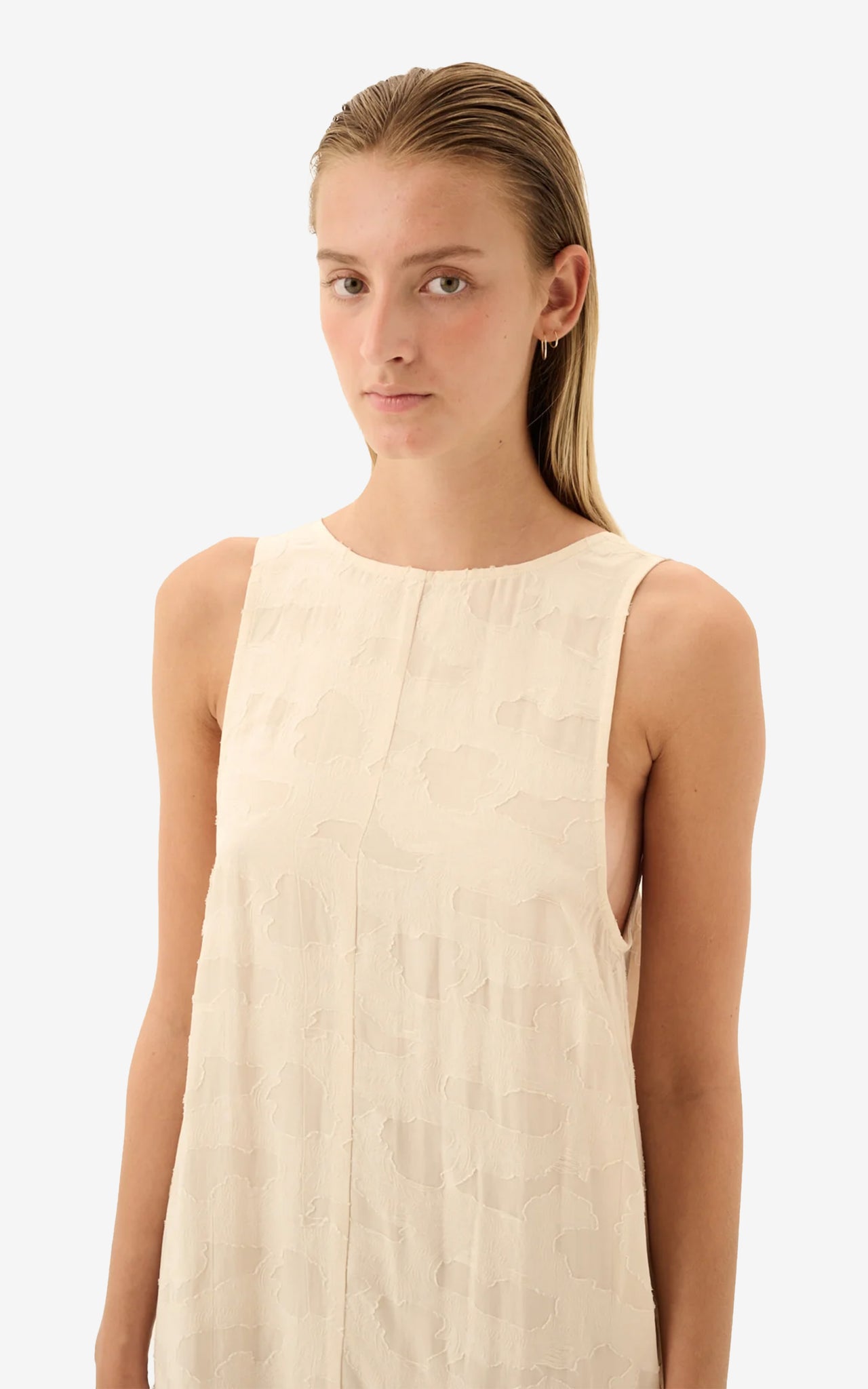 DEOMIRA VISCOSE LINEN CREAM