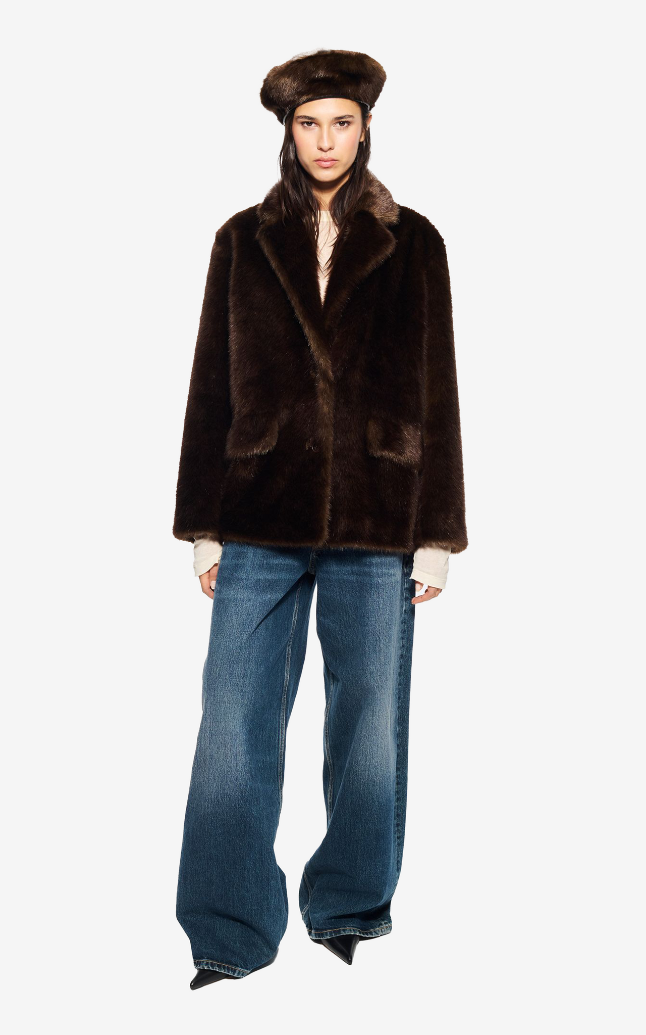 EVYN JACKET BROWN