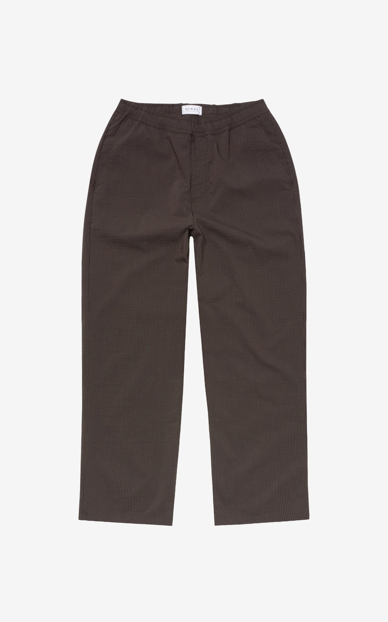EDISON PANT COFFE BEAN/BLACK