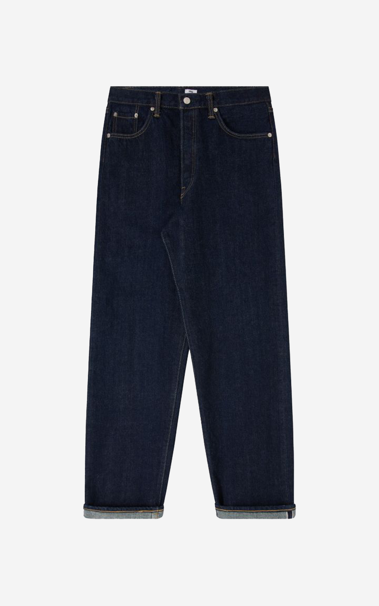 LOOSE JEANS BLUE RINSED