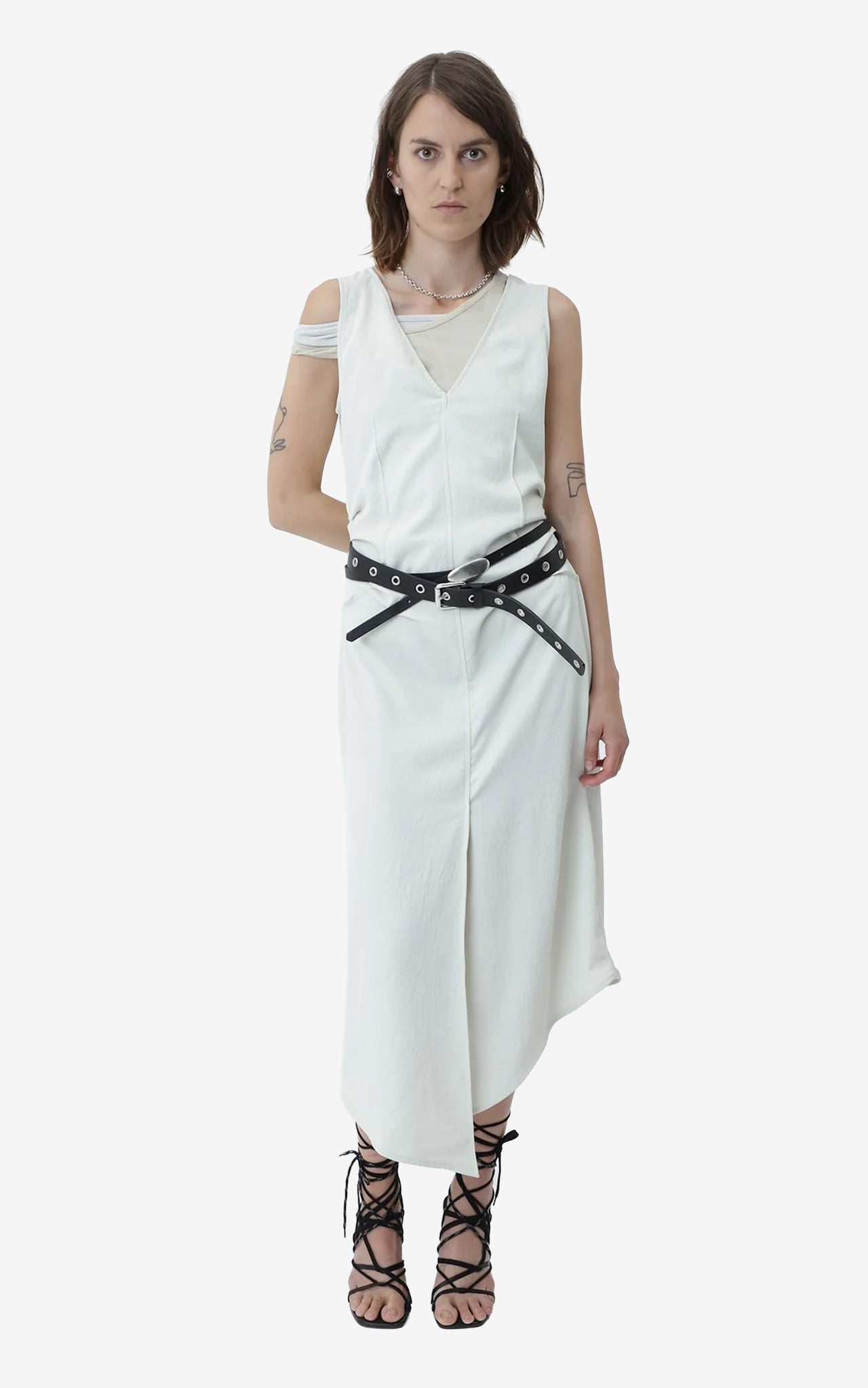 FILO DRESS LIGHT GRAY