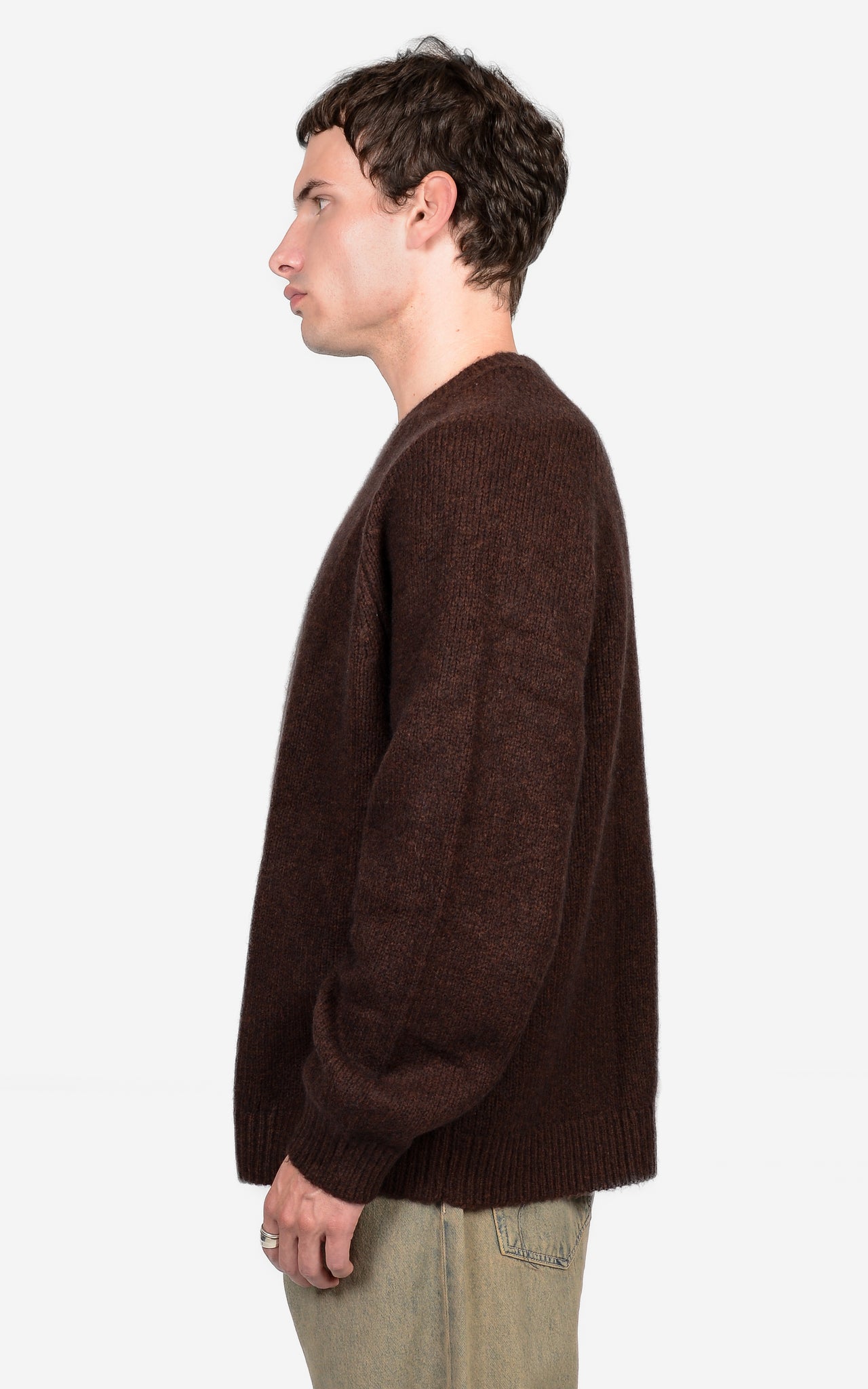 MERINO-WOOL & CASHMERE CREW-NECK