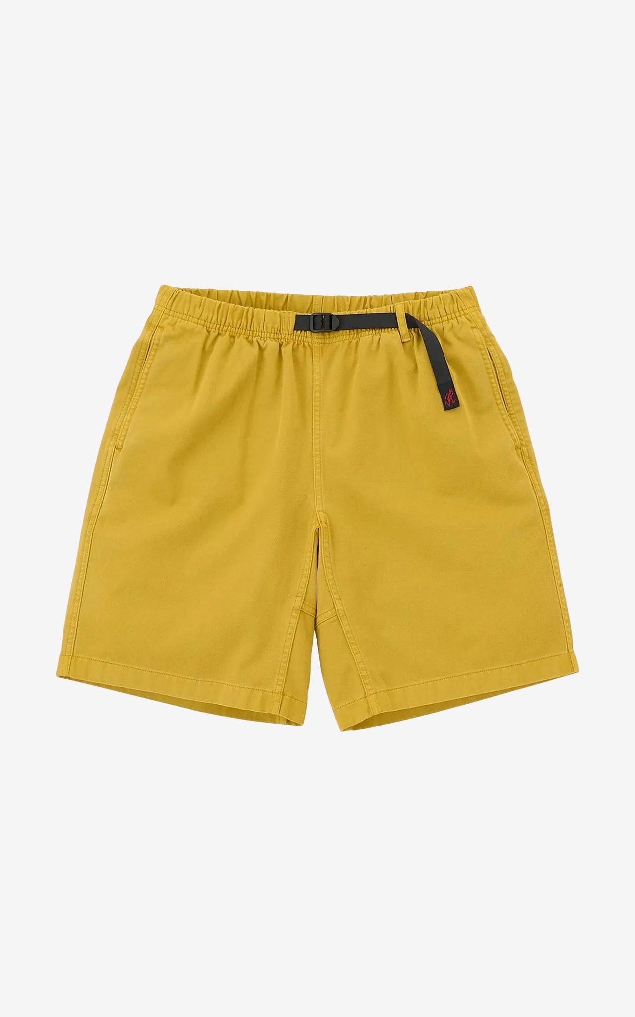 G-SHORT PIGMENT DYED MUSTARD