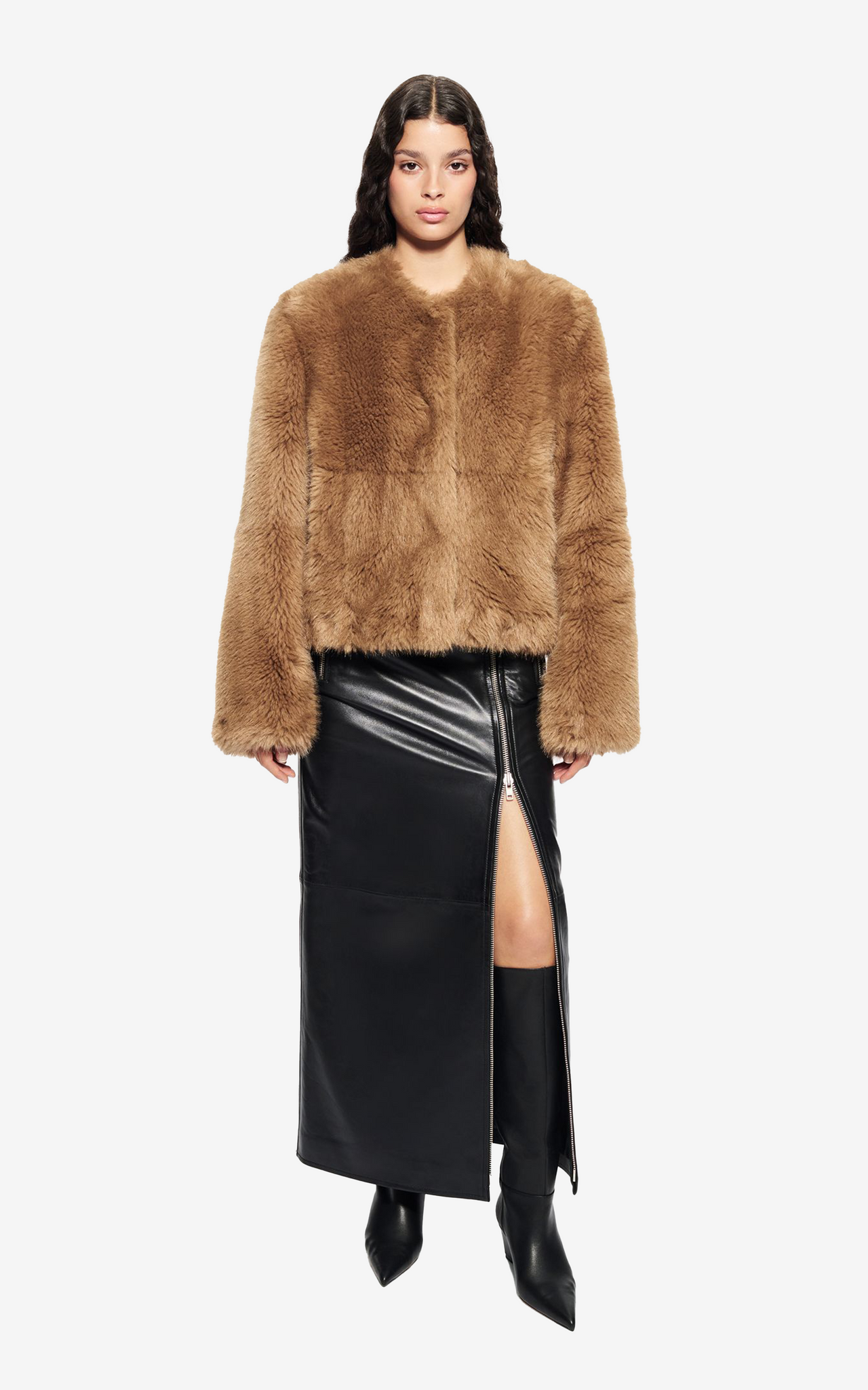 HALLE JACKET NOUGAT