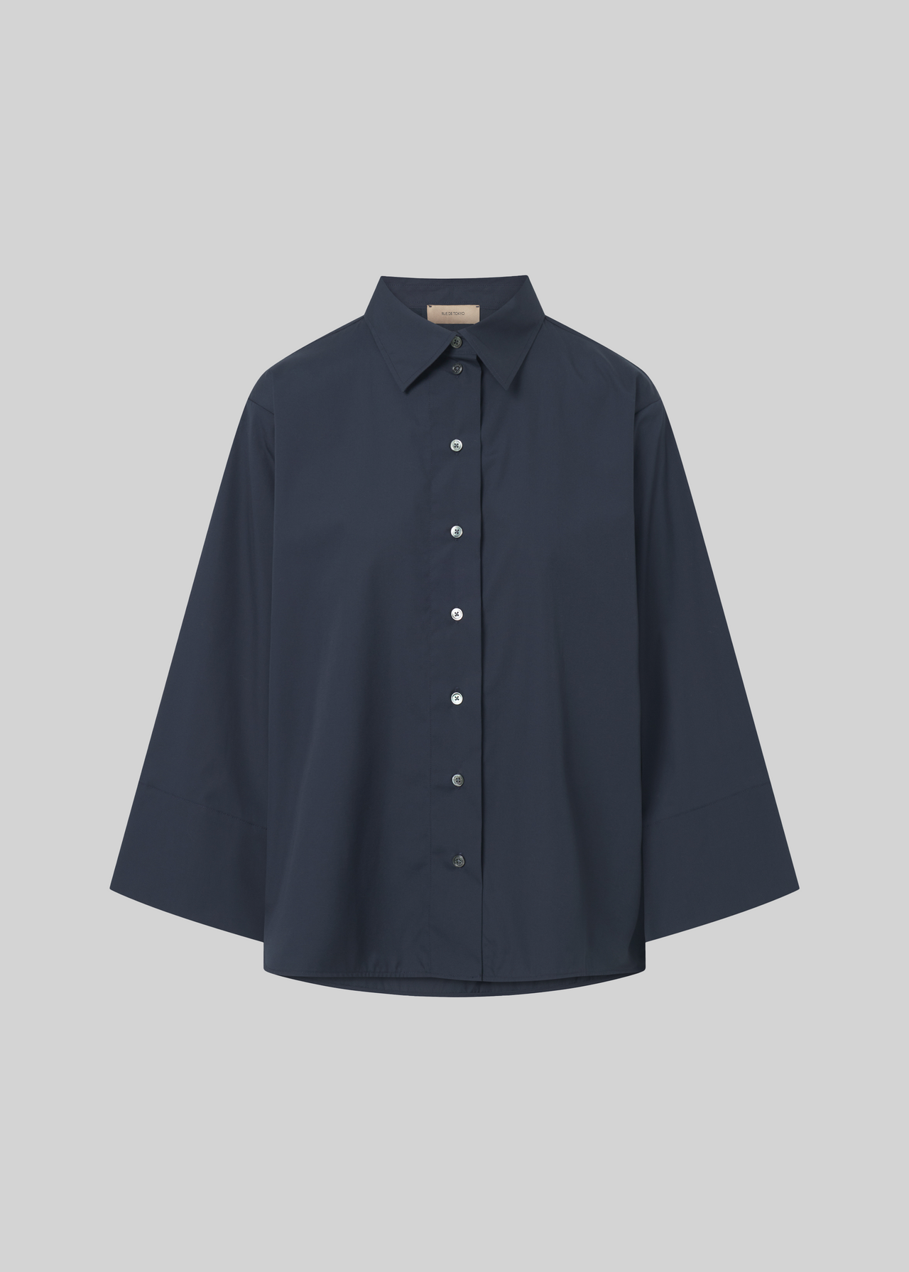 SHINO POPLIN NAVY