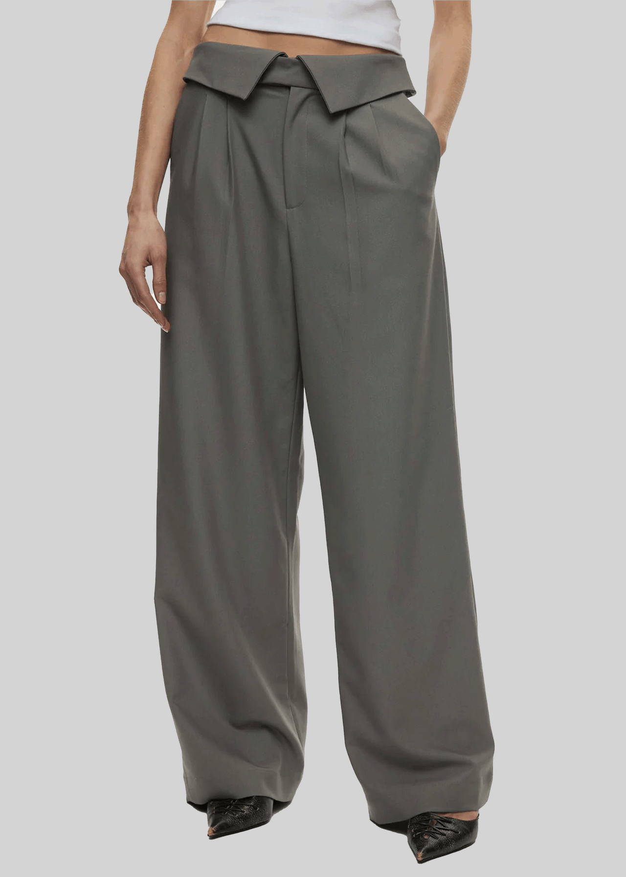 SOFFY TROUSERS ULTIMATE GREY