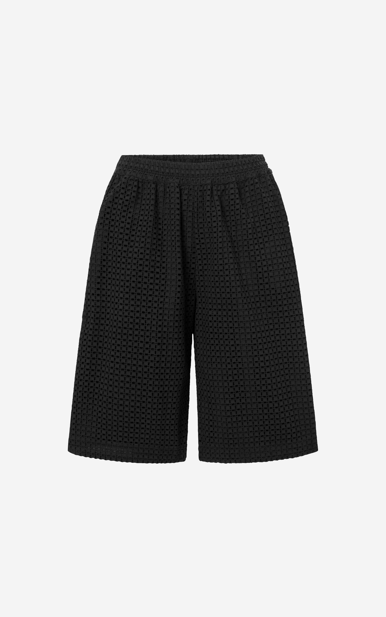 PERLEY BRODERIE ANGLAISE  BLACK