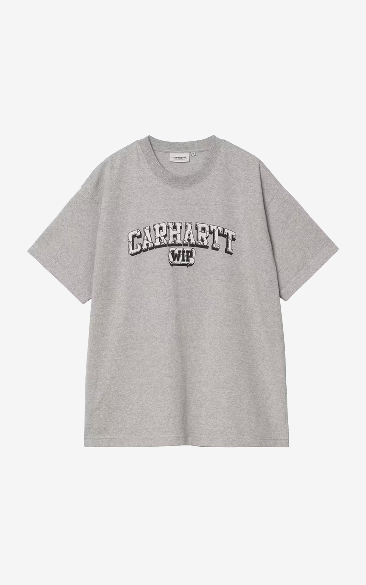 S/S HEAVY DUTY T-SHIRT ORGANIC COTTON SINGLE JERSEY GREY