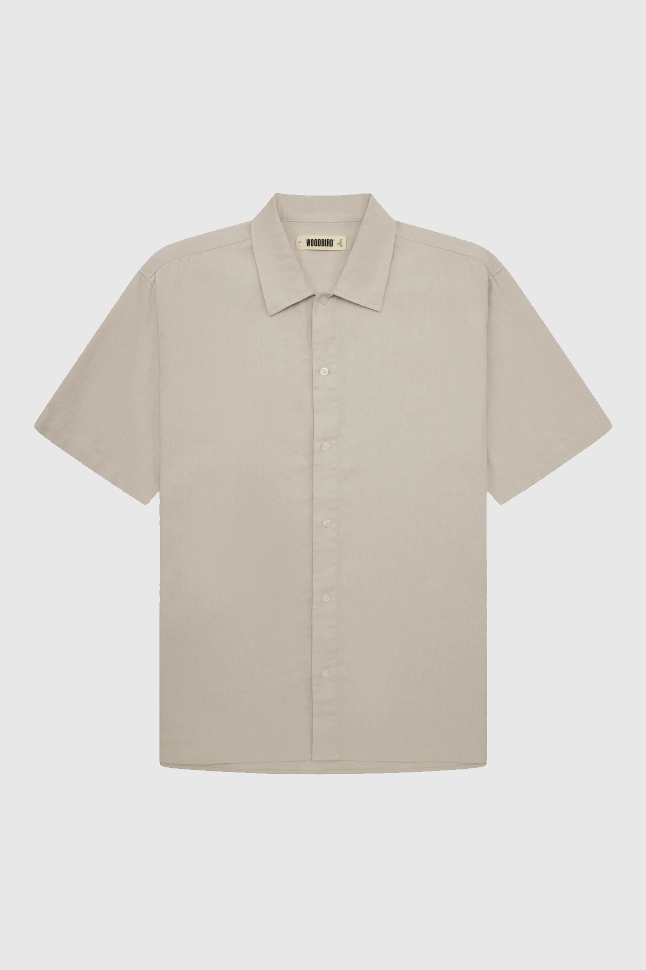 BANKS LINEN SHIRT SAND