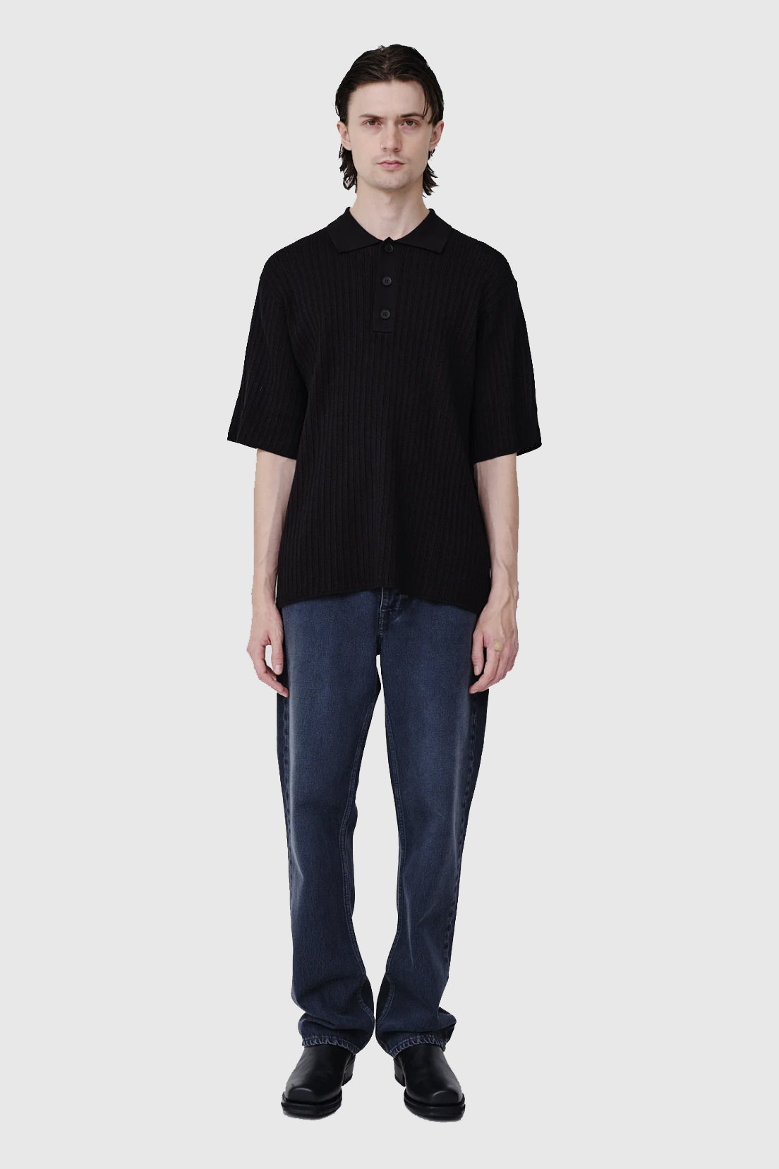 EDDIE SS SHIRT BLACK