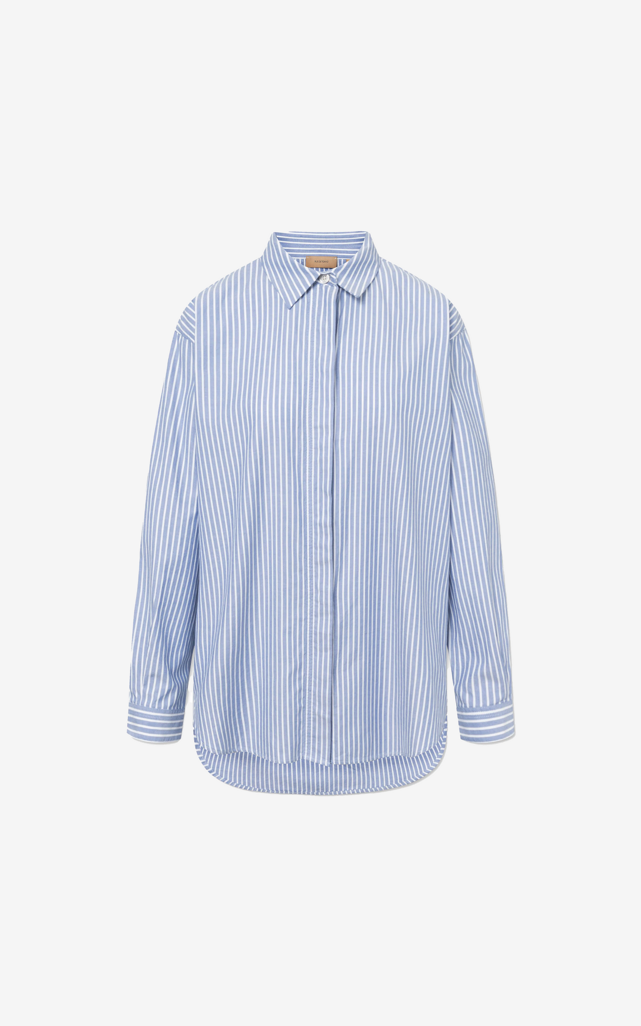 SHELBY OXFORD BLUE WHITE STRIPE