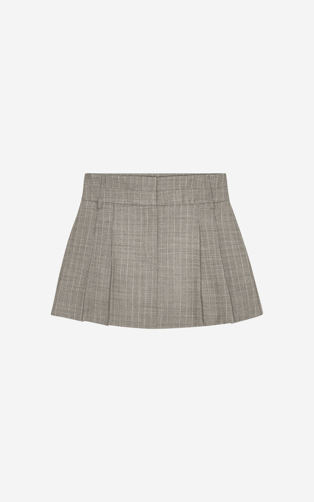DOUBLE WAISTBAND SKIRT VETIVER