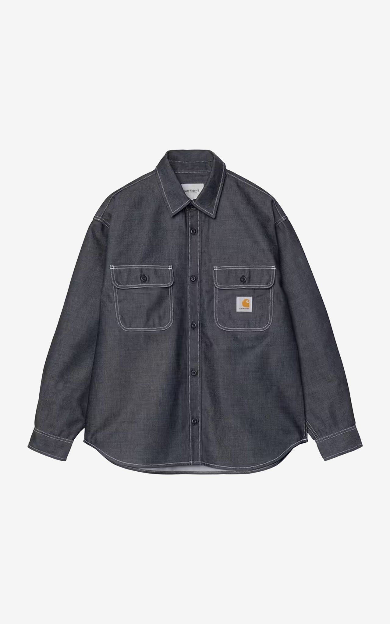 TIGAN SHIRT JAC 'MELBOURNE' DENIM BLUE, RIGID