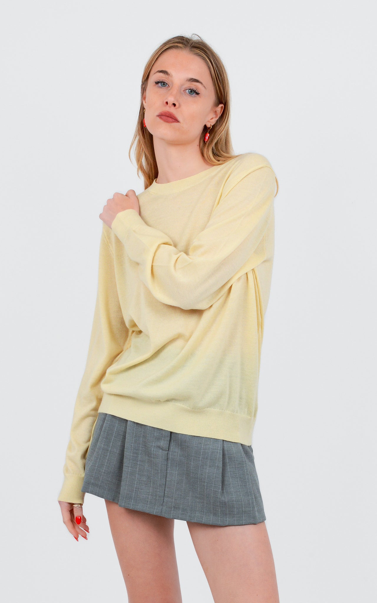 CREW-NECK 100% EXTRA FINE CASHMERE