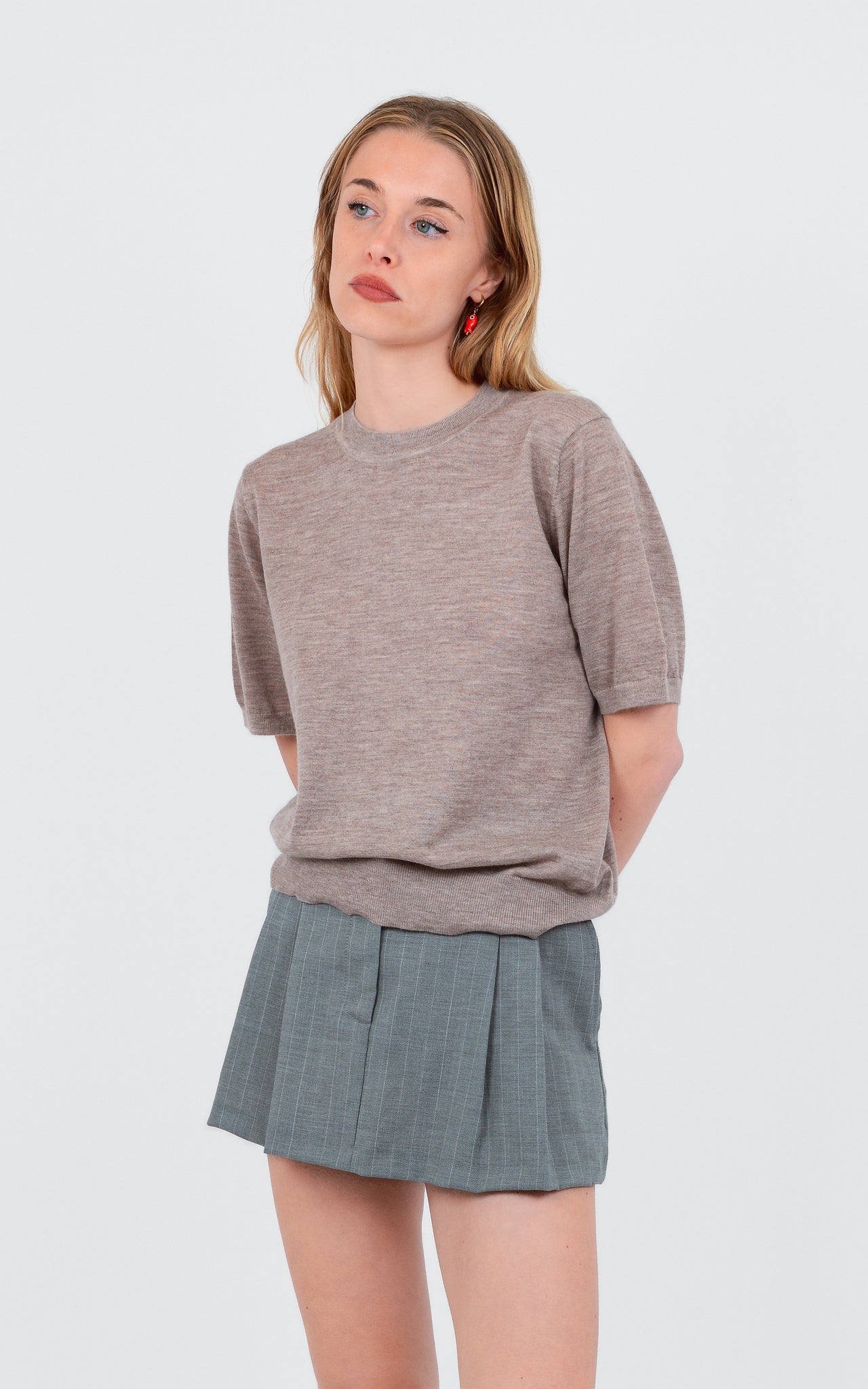 T-SHIRT 100% EXTRA FINE CASHMERE