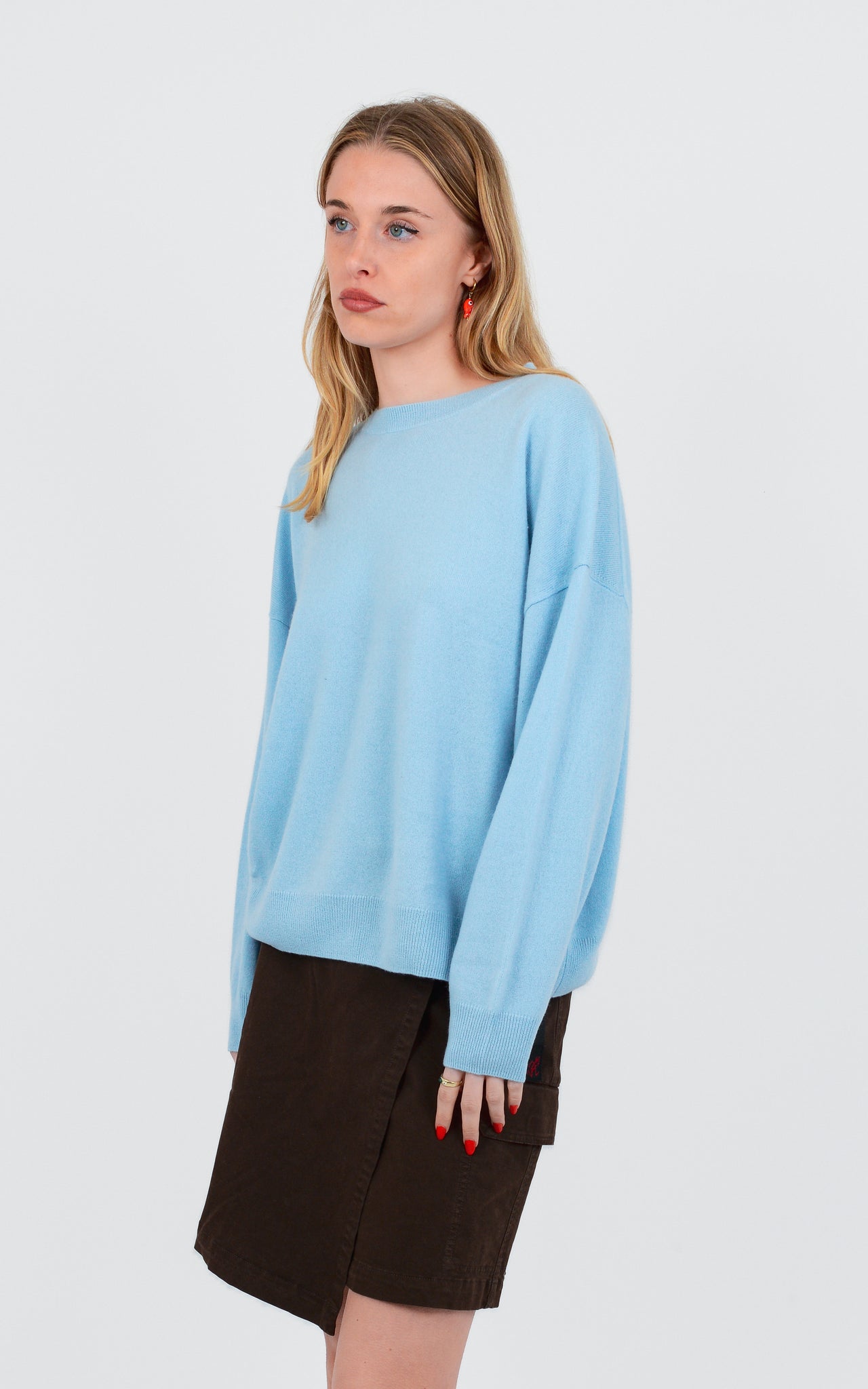 CREW-NECK 100% FINE CASHMERE