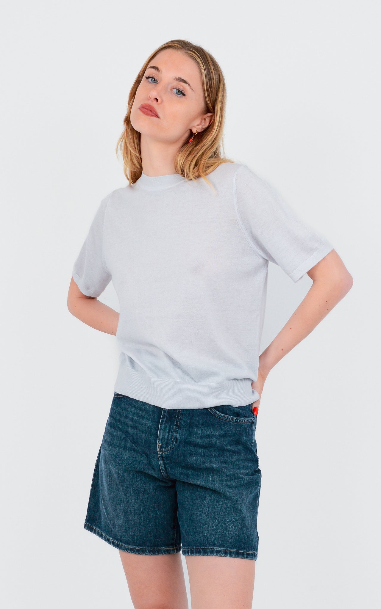 T-SHIRT 100% EXTRA FINE CASHMERE