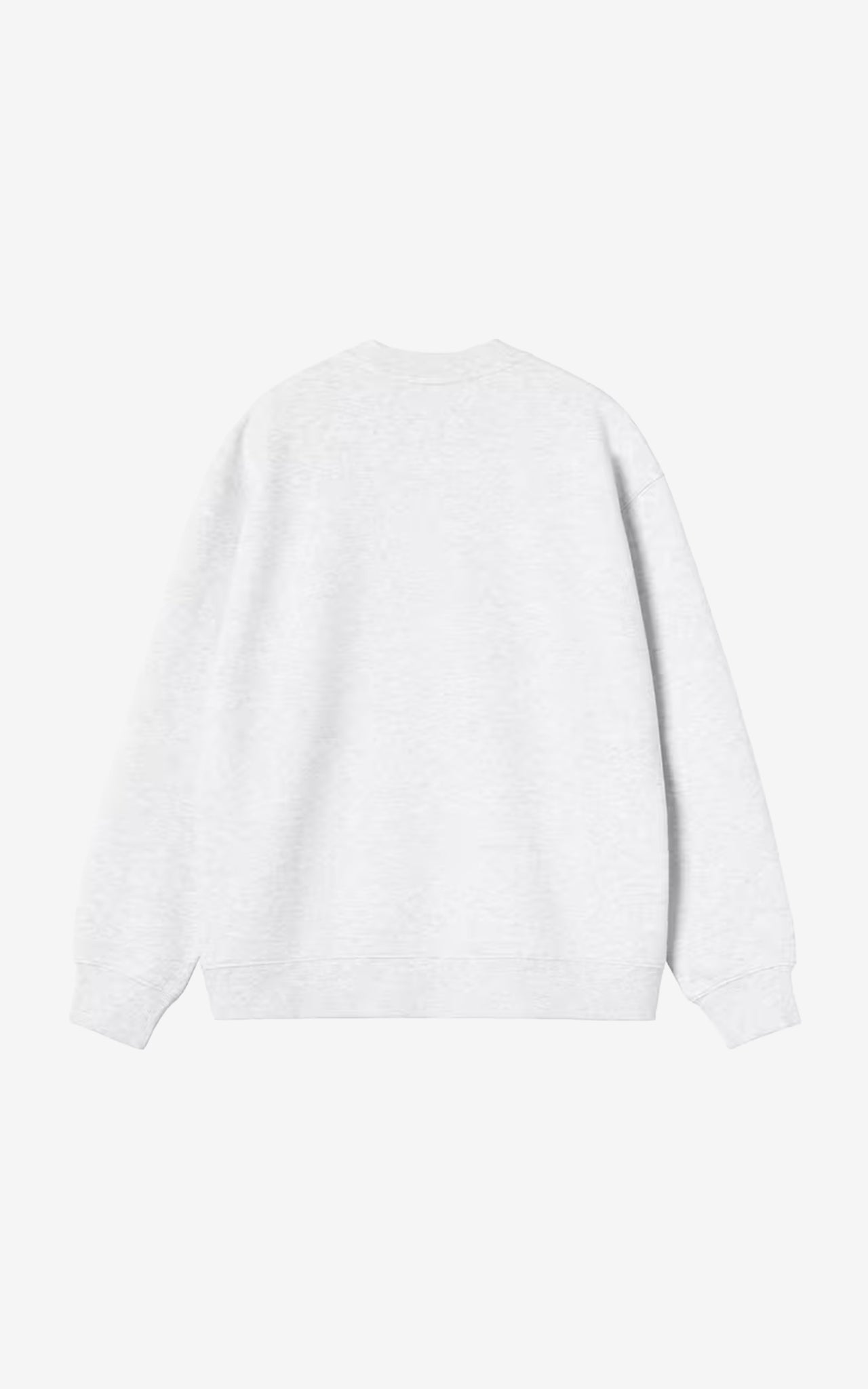 W' CARHARTT SWEATSHIRT ASH HEATHER/VELVET GREEN