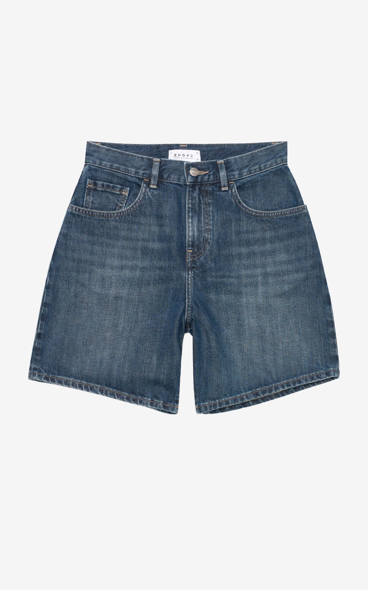 W' CLEO SHORT BLUE-DIPSIDE WASH