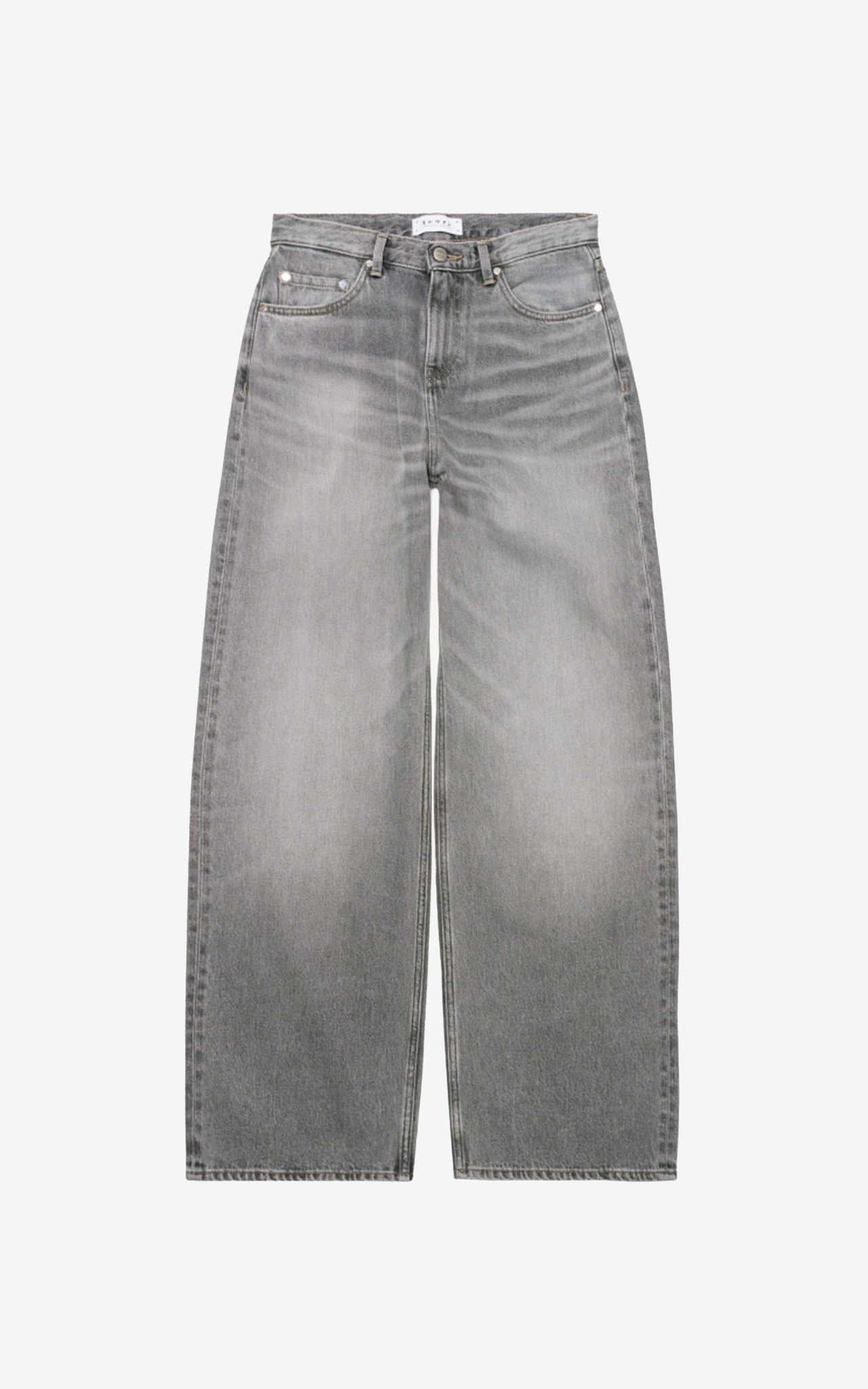 W' OLIVIA PANT BLACK - MOONSTONE WASH