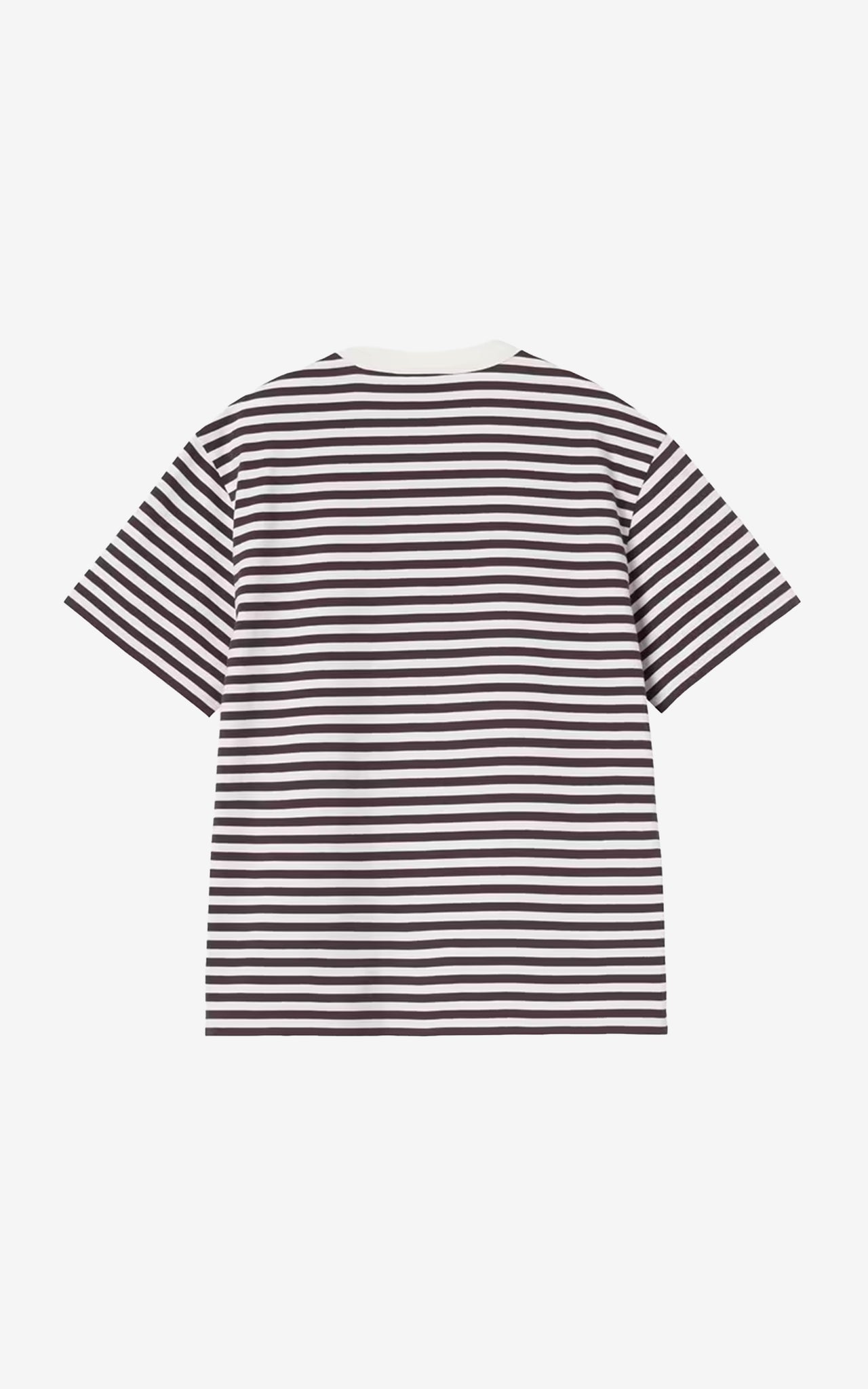 W'S/S EZRA T-SHIRT STRIPE PURPLE/WAX
