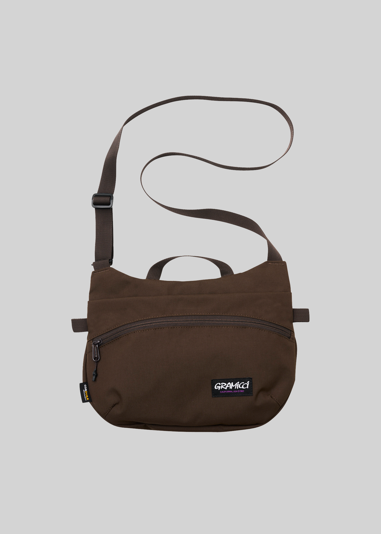 CORDURA SHOULDER BAG BROWN