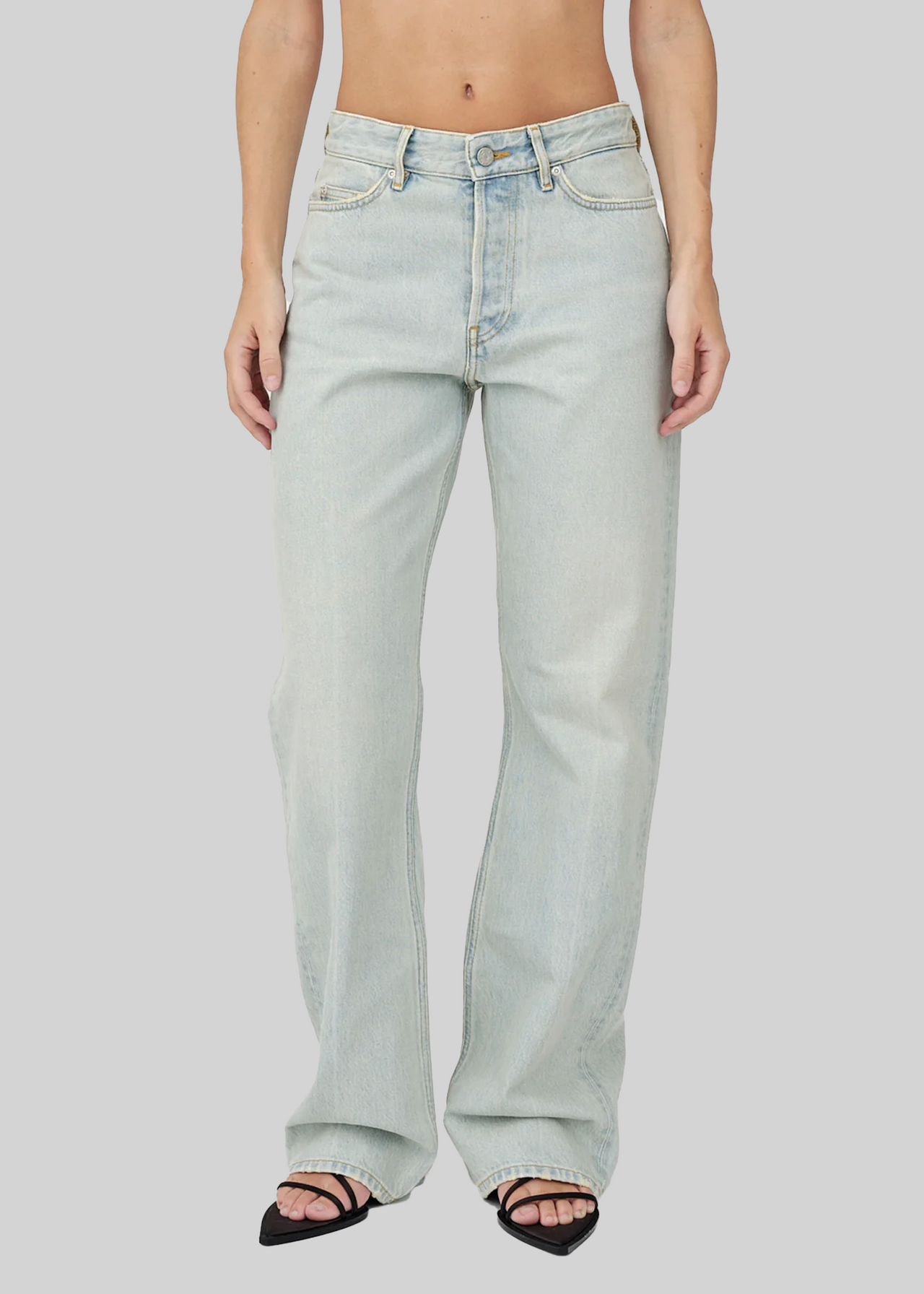 BAGGY BEATET BLUE