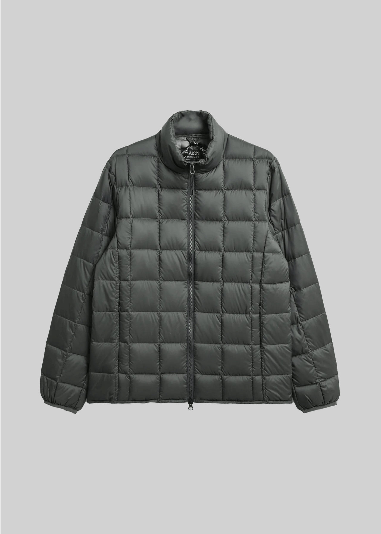 HI NECK JACKET CHARCOAL