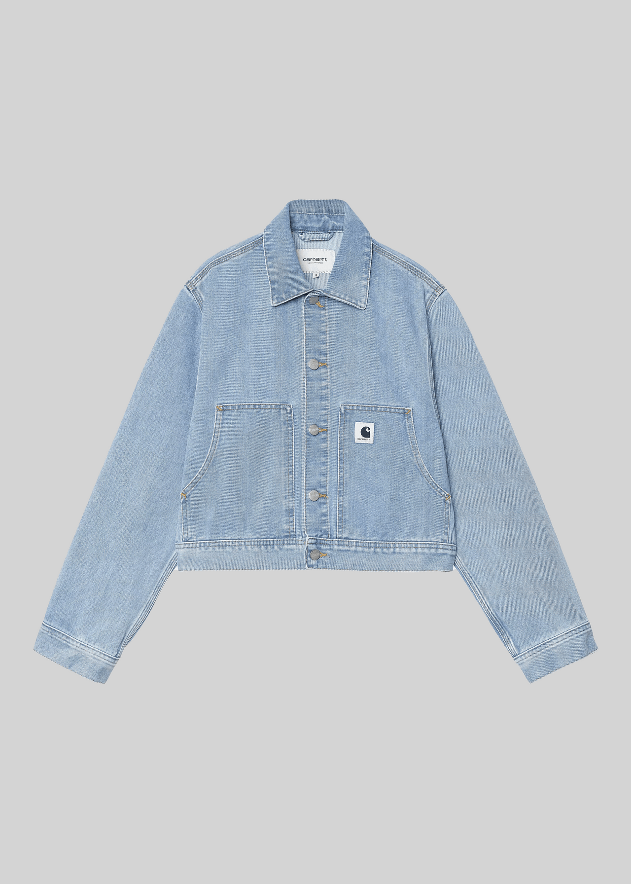 ARCA JACKET BLUE STONE BLEACHED